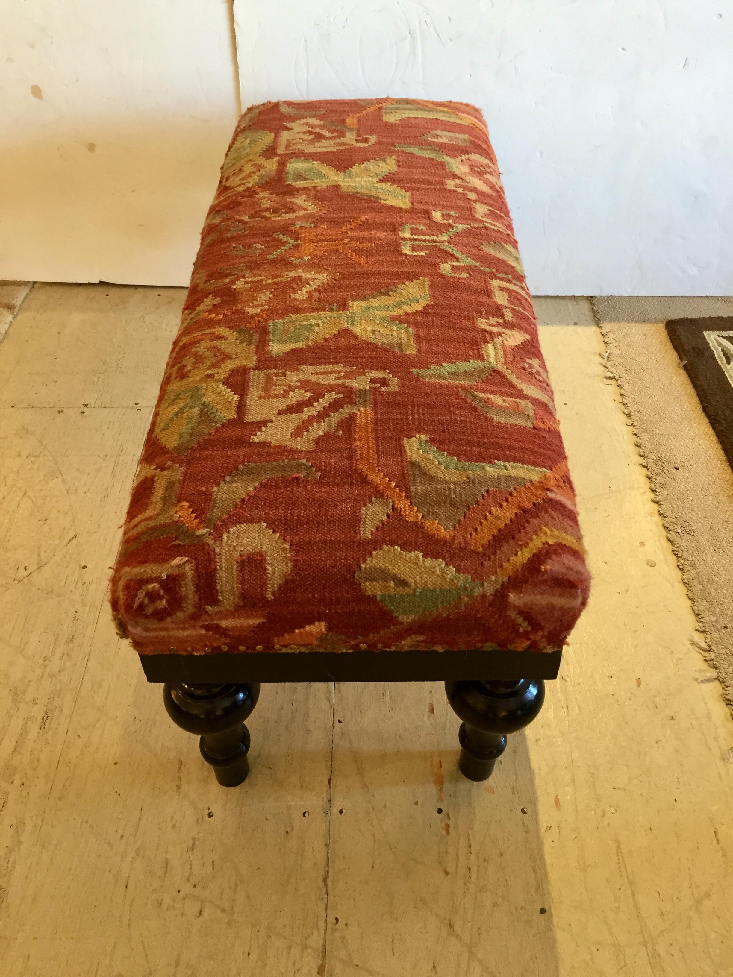 kilim benches