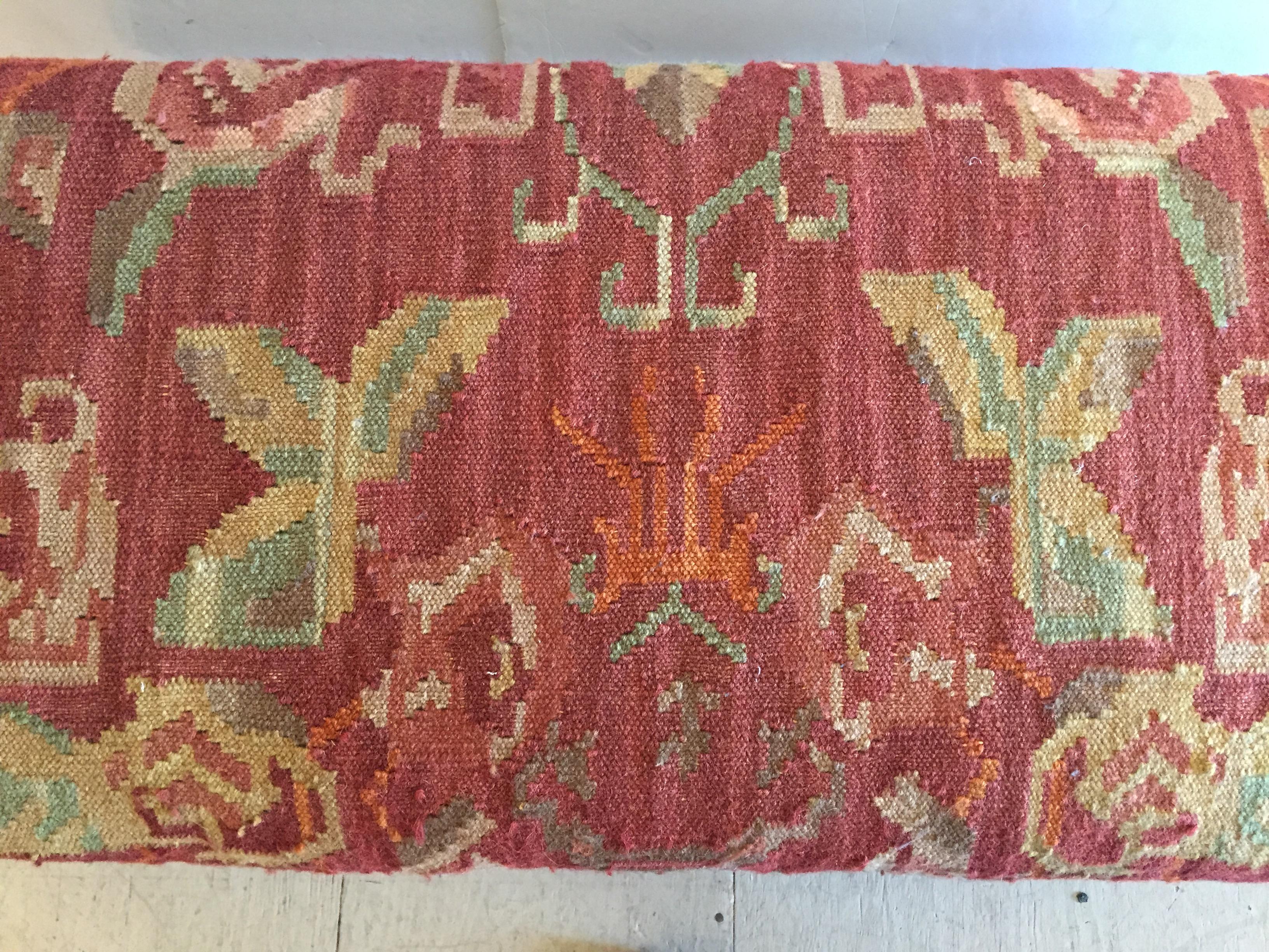 kilim bench ottoman