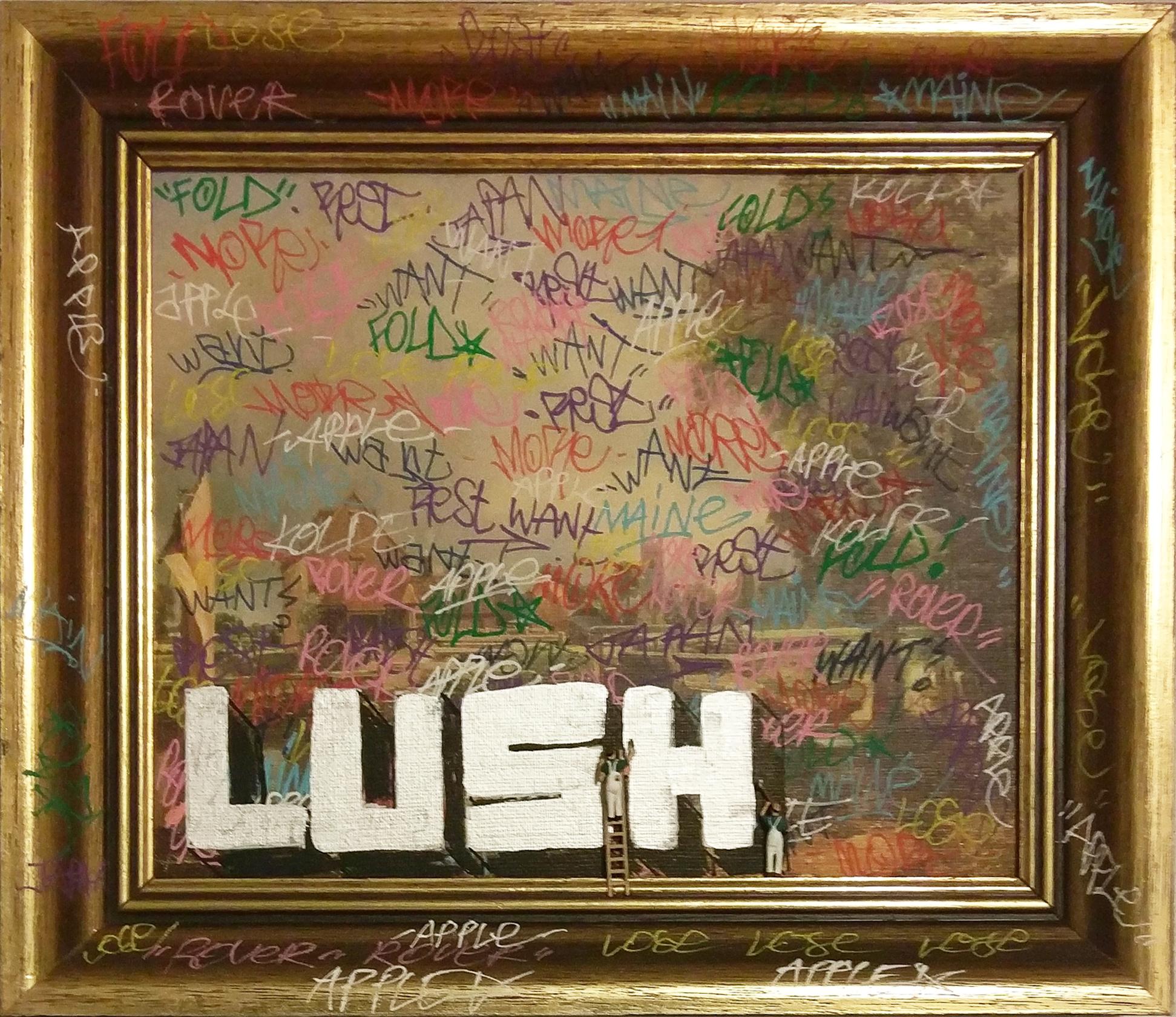 Lush - Rollers, Original Work by Lush, Australian Street Artist For Sale at  1stDibs