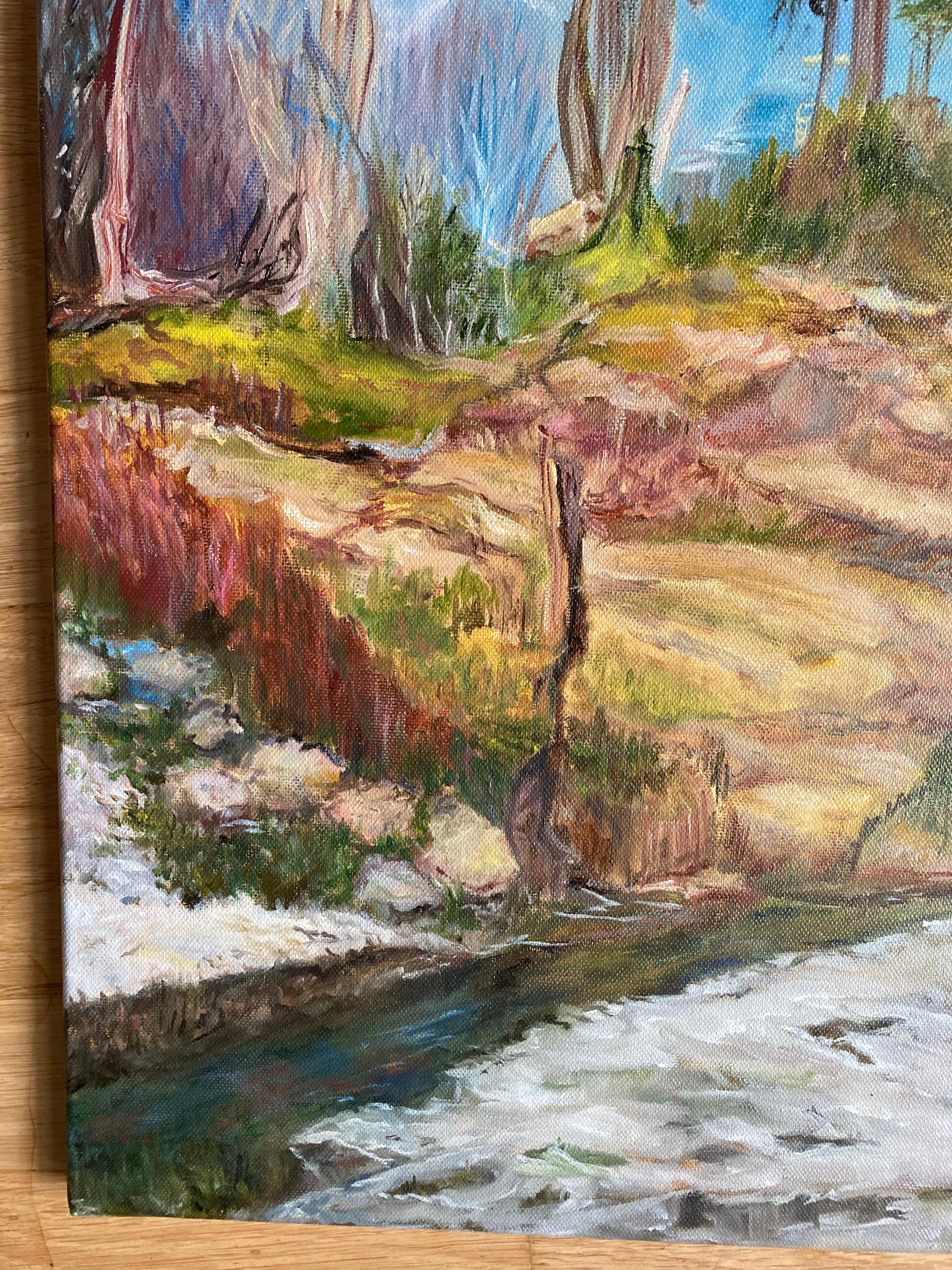 А Tropfen der Sonne. Original-Gemälde (Impressionismus), Painting, von Lusie Schellenberg