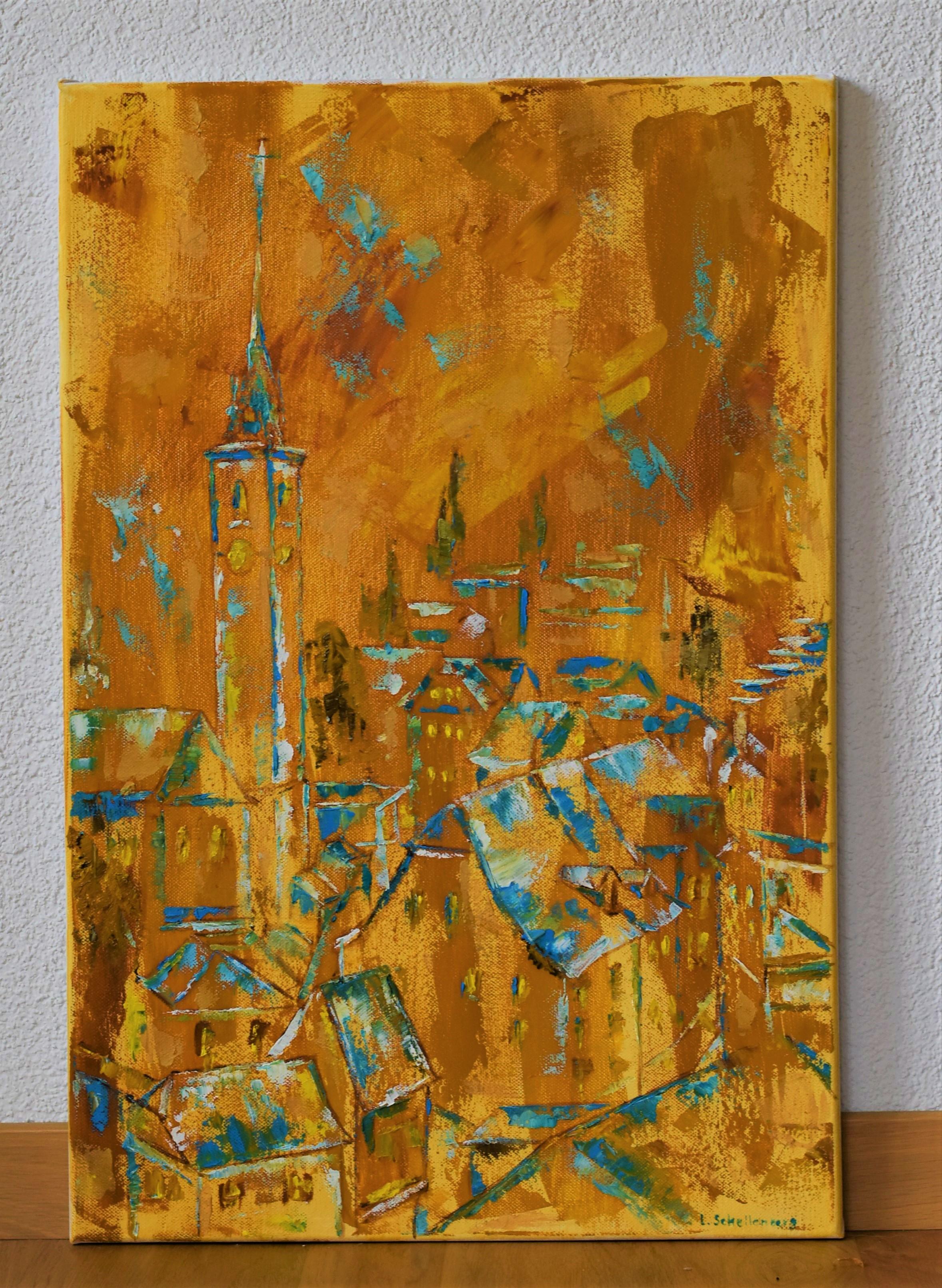 Berna . Pittura originale - Painting Impressionismo di Lusie Schellenberg