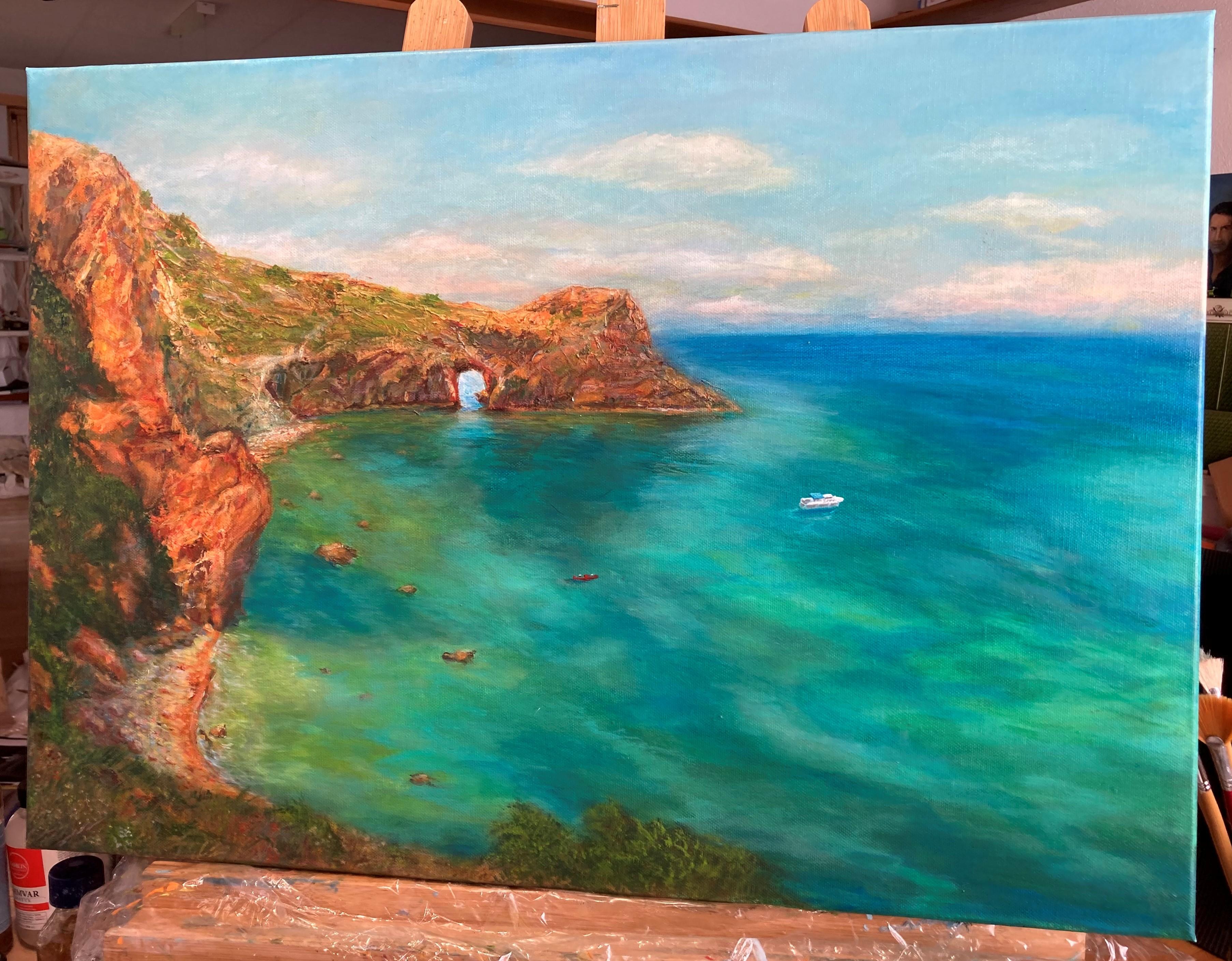 Gruta de Diana. Pintura original en venta 1