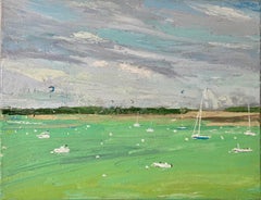 La cuenca de Arcachon. Pintura original