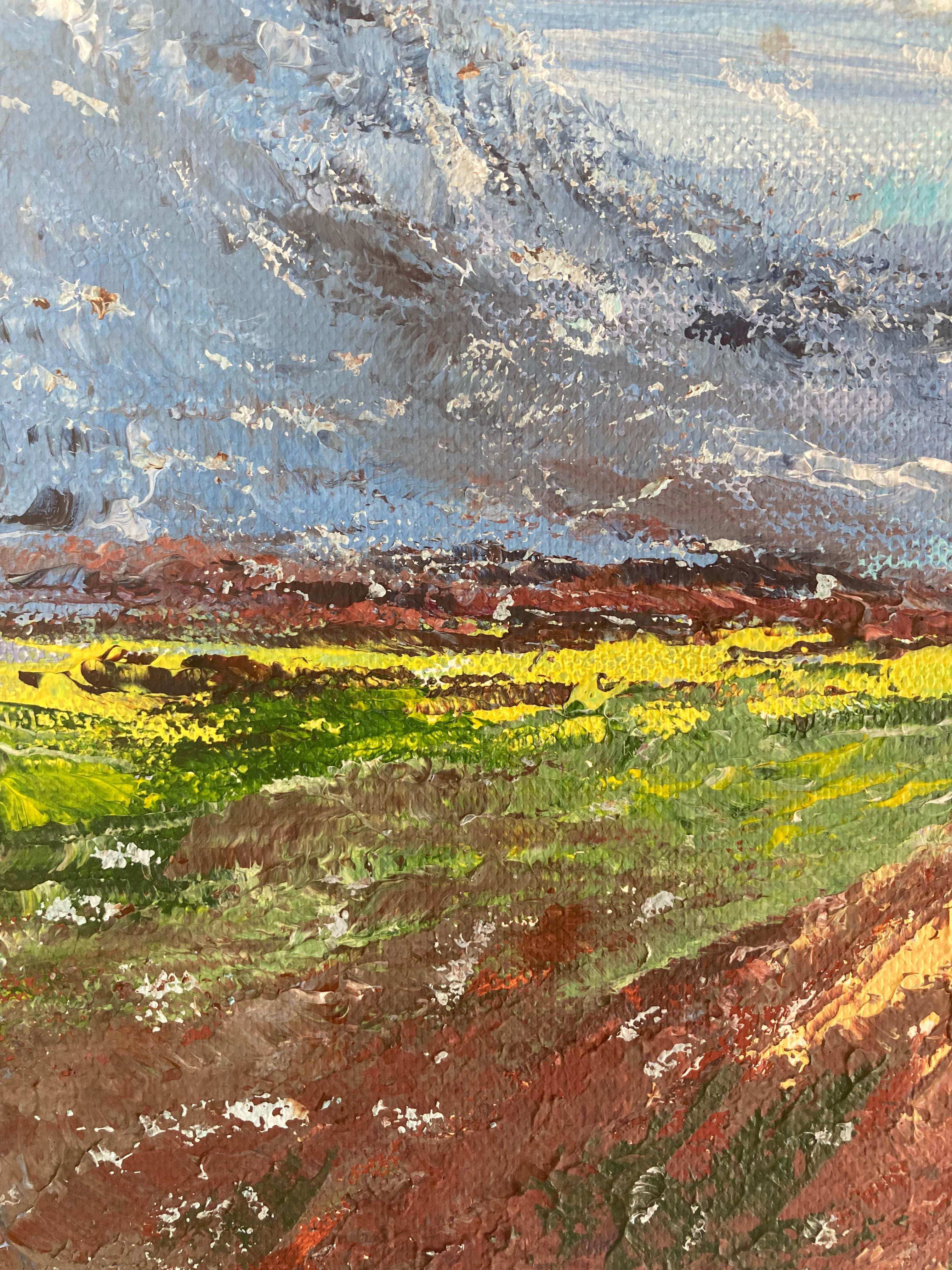 guardando in lontananza. Pittura originale - Painting Impressionismo di Lusie Schellenberg