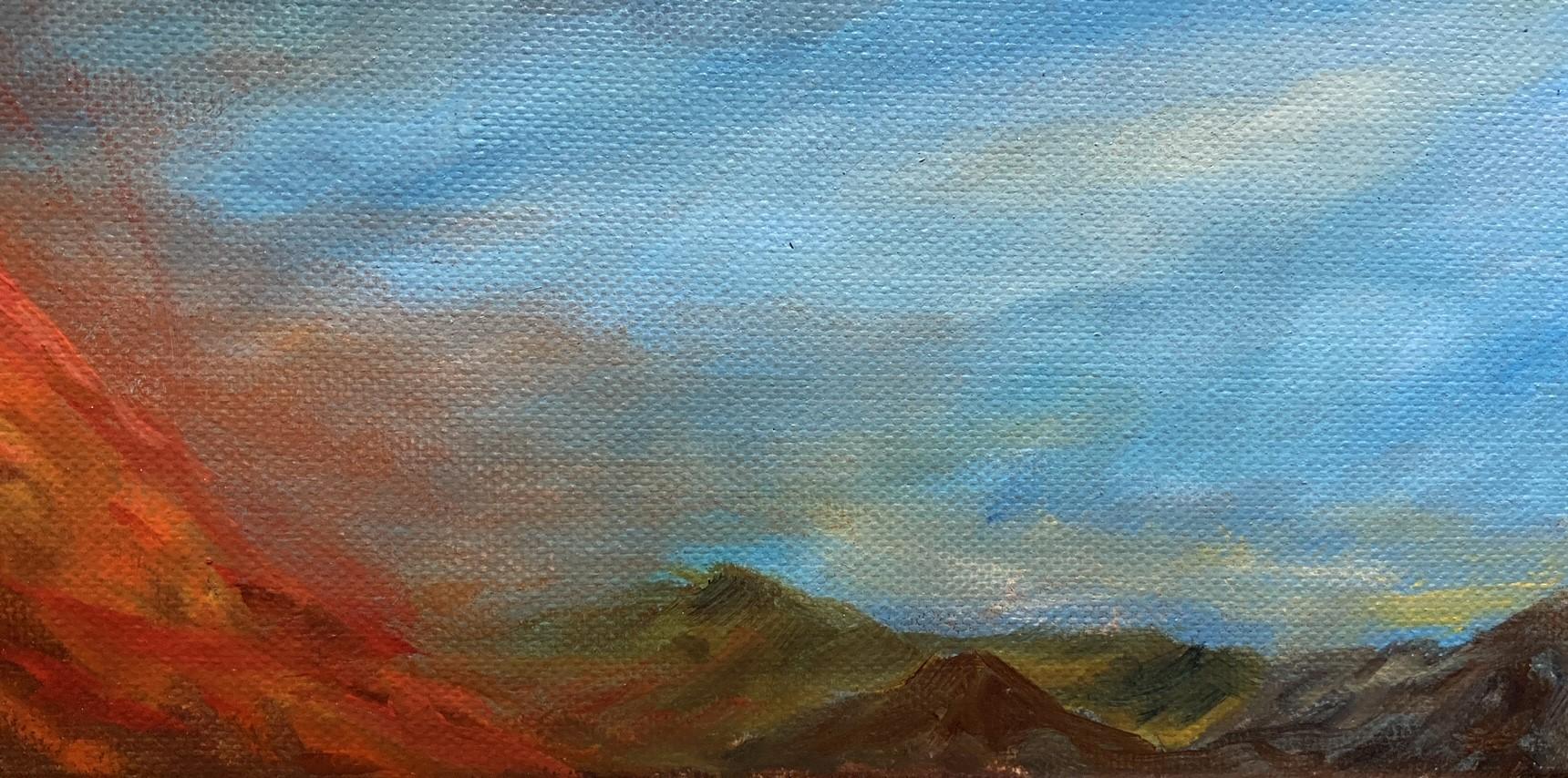 Puyehue. Pittura originale - Painting di Lusie Schellenberg