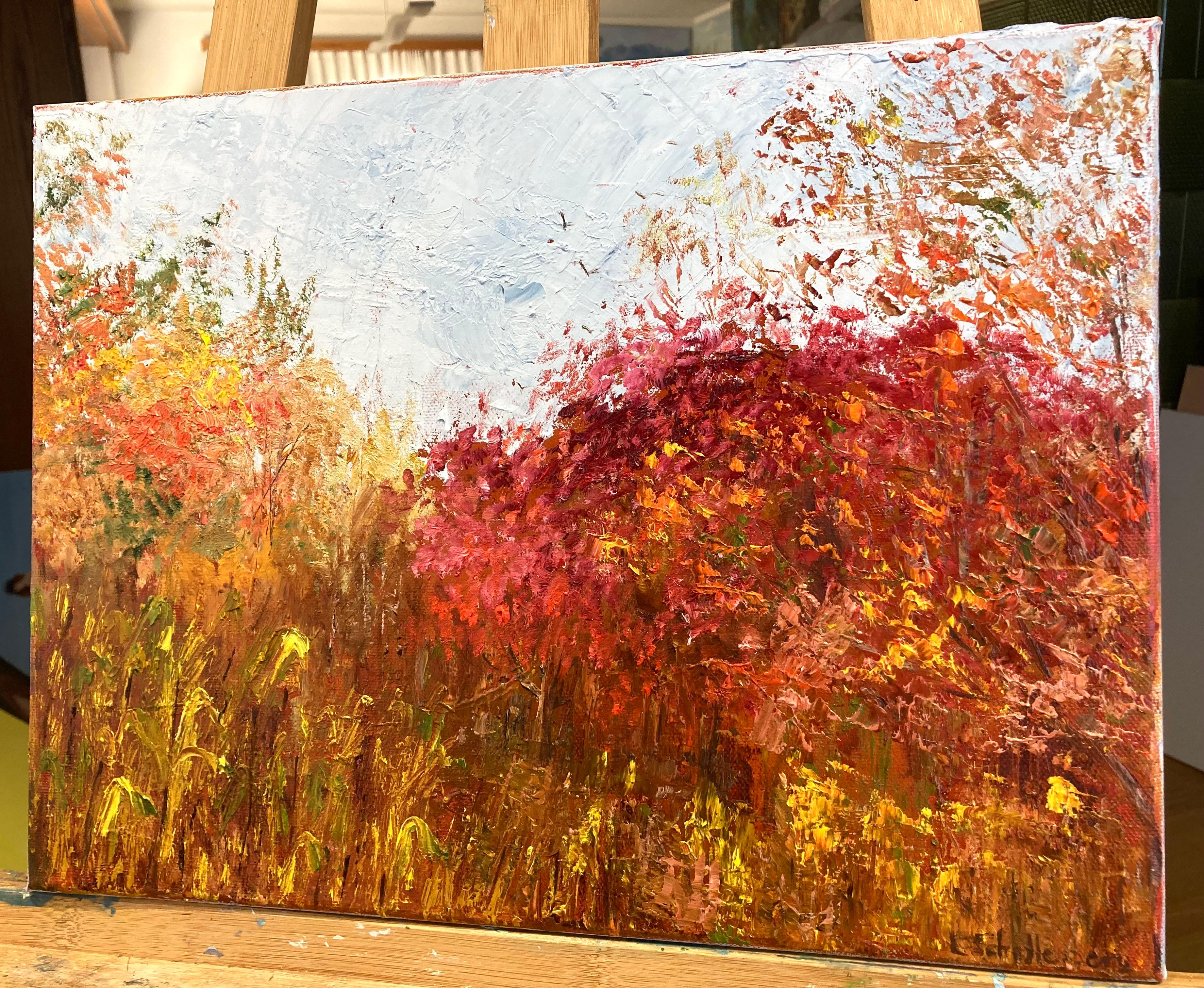 Funken. Original-Gemälde (Impressionismus), Painting, von Lusie Schellenberg