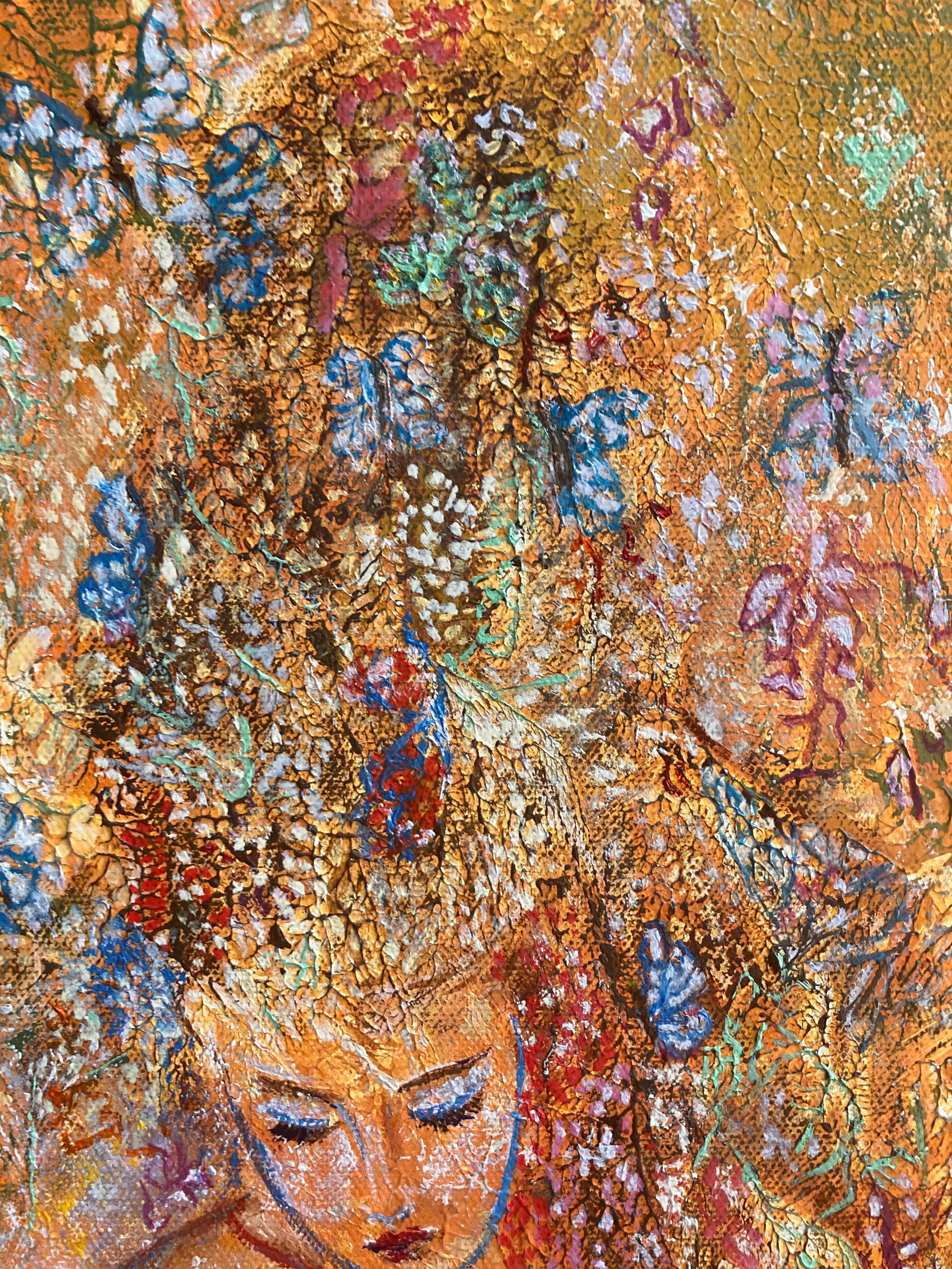 Spring. Original painting - Painting by Lusie Schellenberg