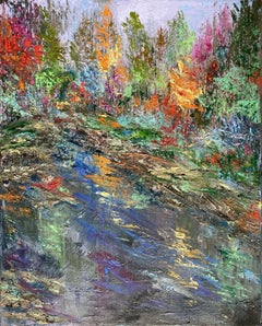 IL BACIO DI OTTOBRE. Pittura originale