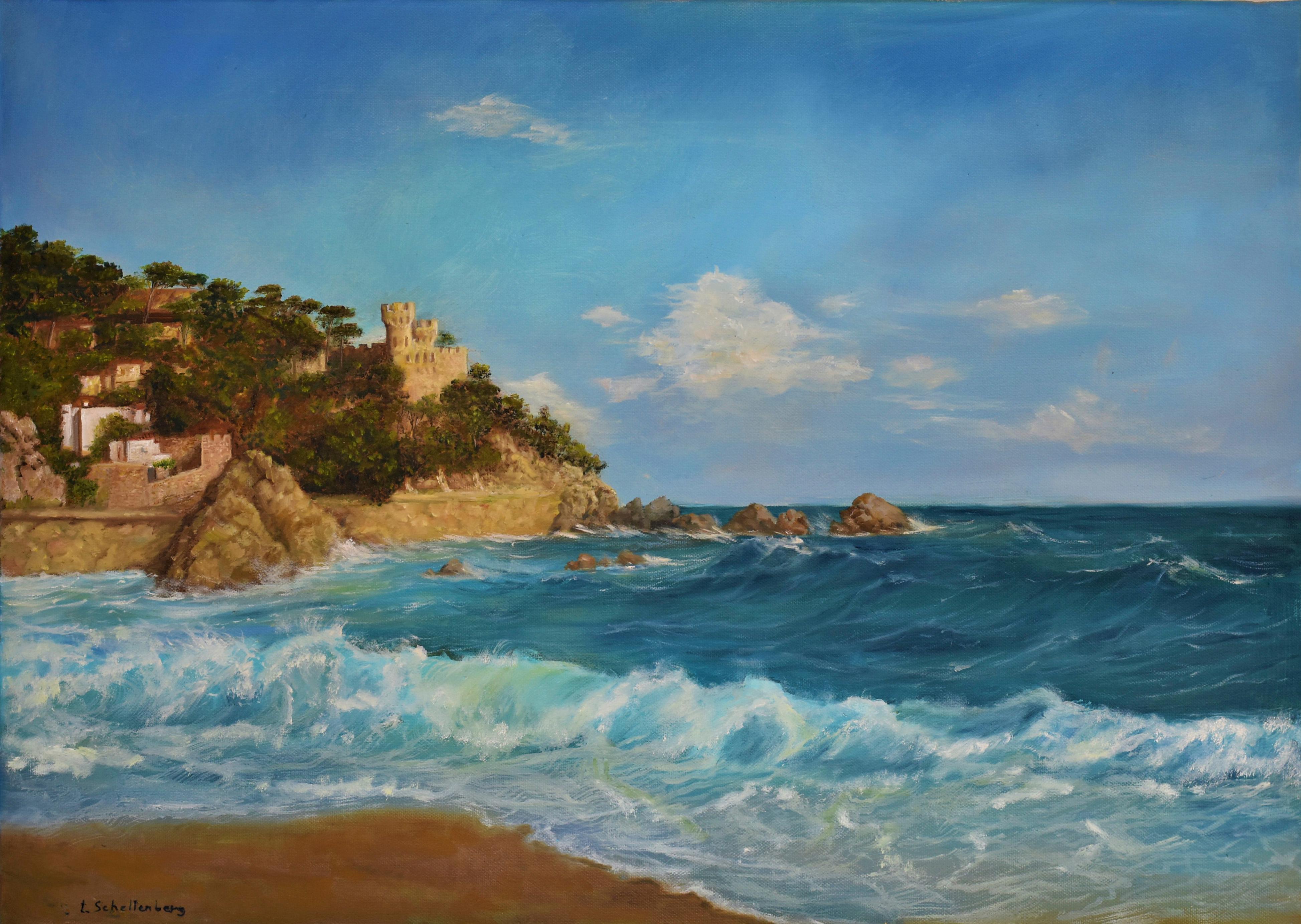 Tossa de Maria . Pittura originale - Painting Impressionismo di Lusie Schellenberg