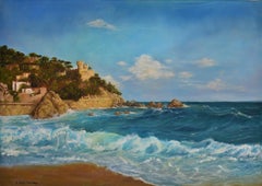 Tossa de Maria . Original painting