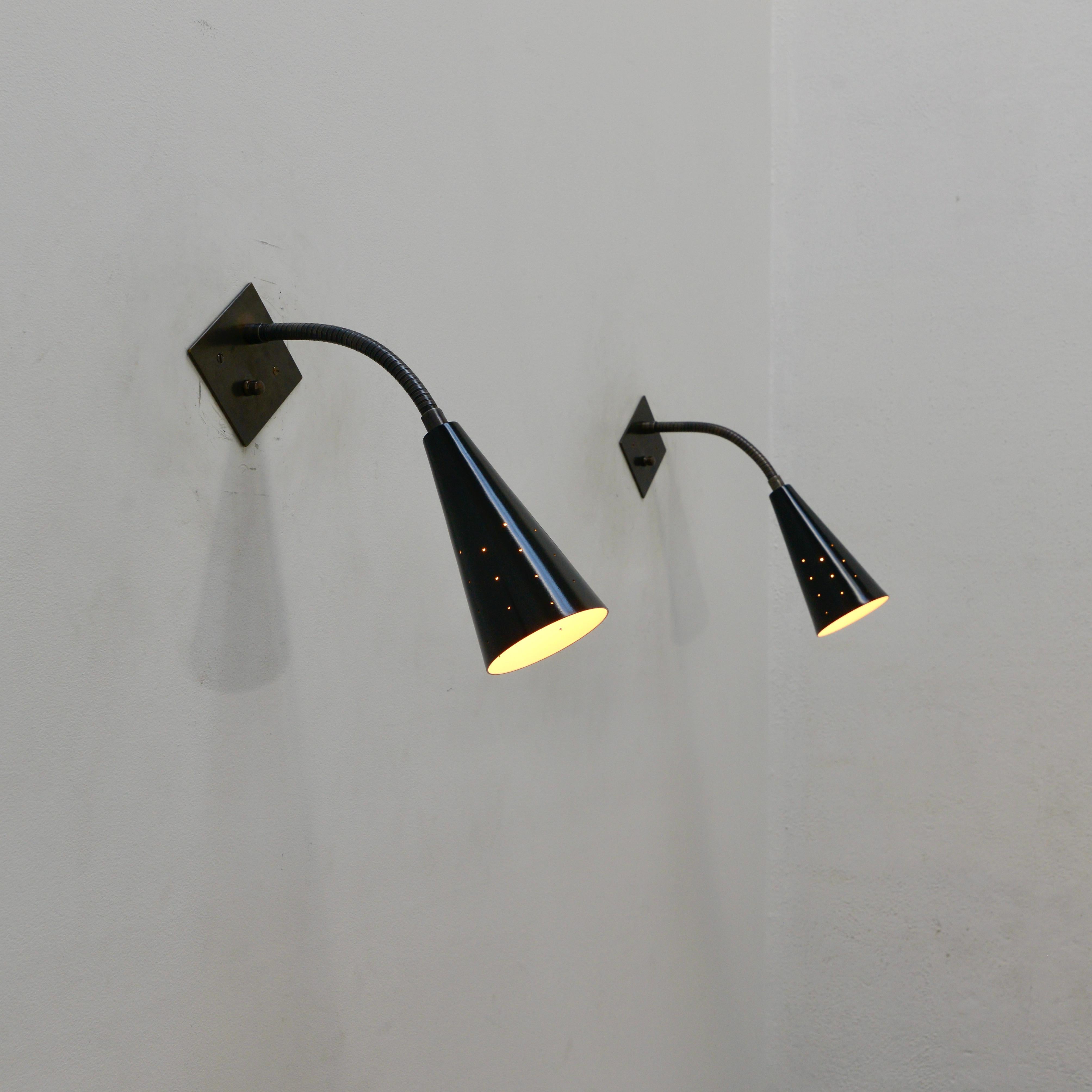 LUsneck Sconce BBRZ For Sale 1