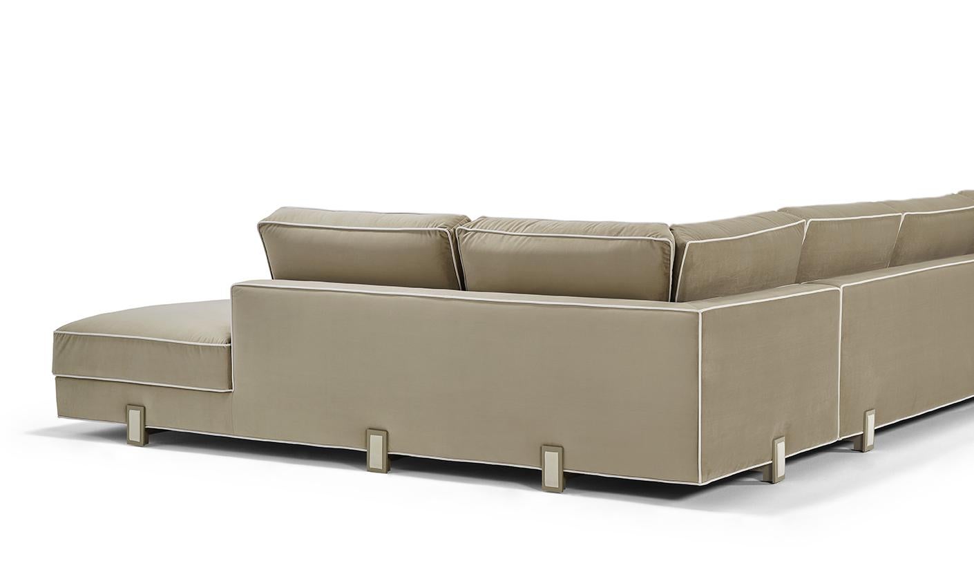 Moderne canapé d'angle LUSO en vente