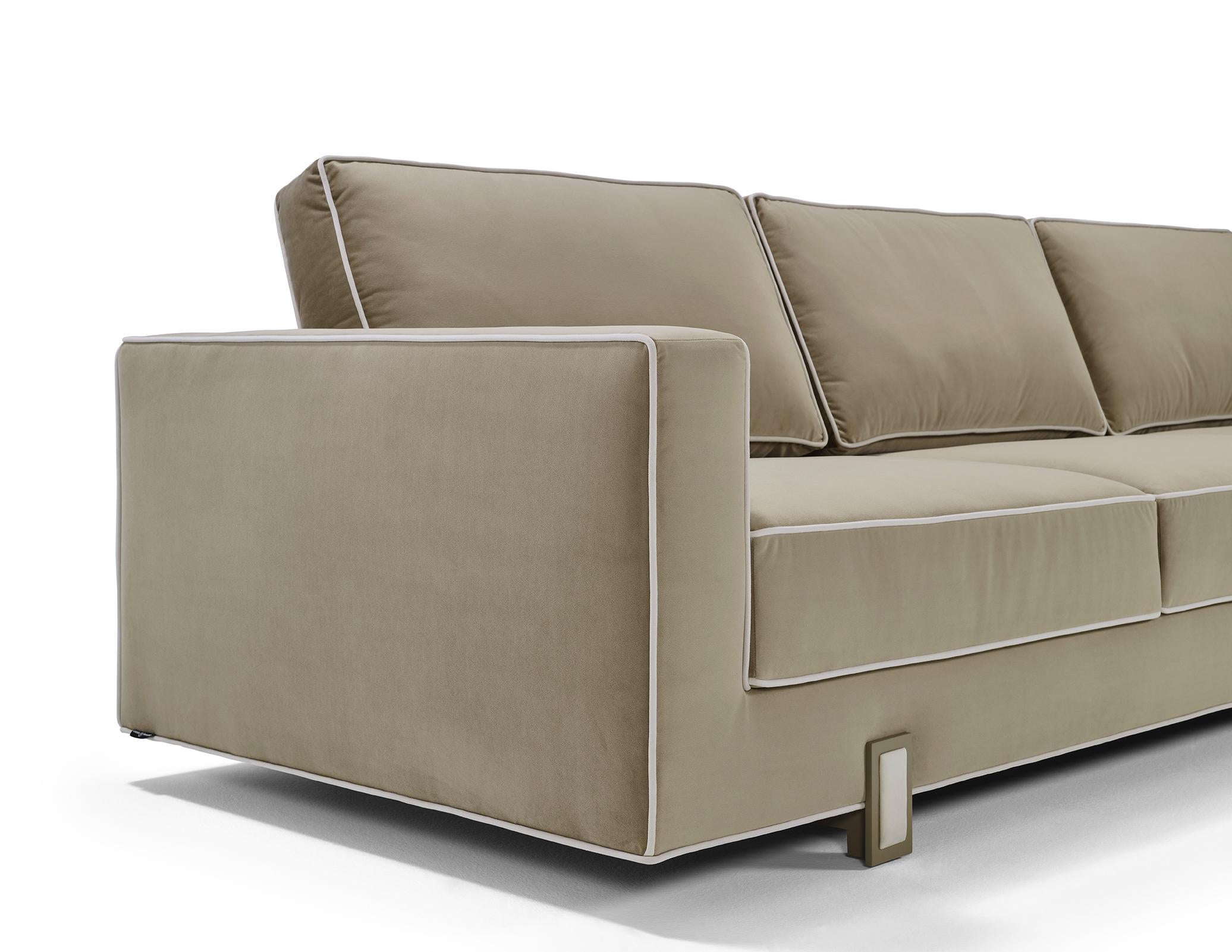 Modern LUSO Corner Sofa For Sale