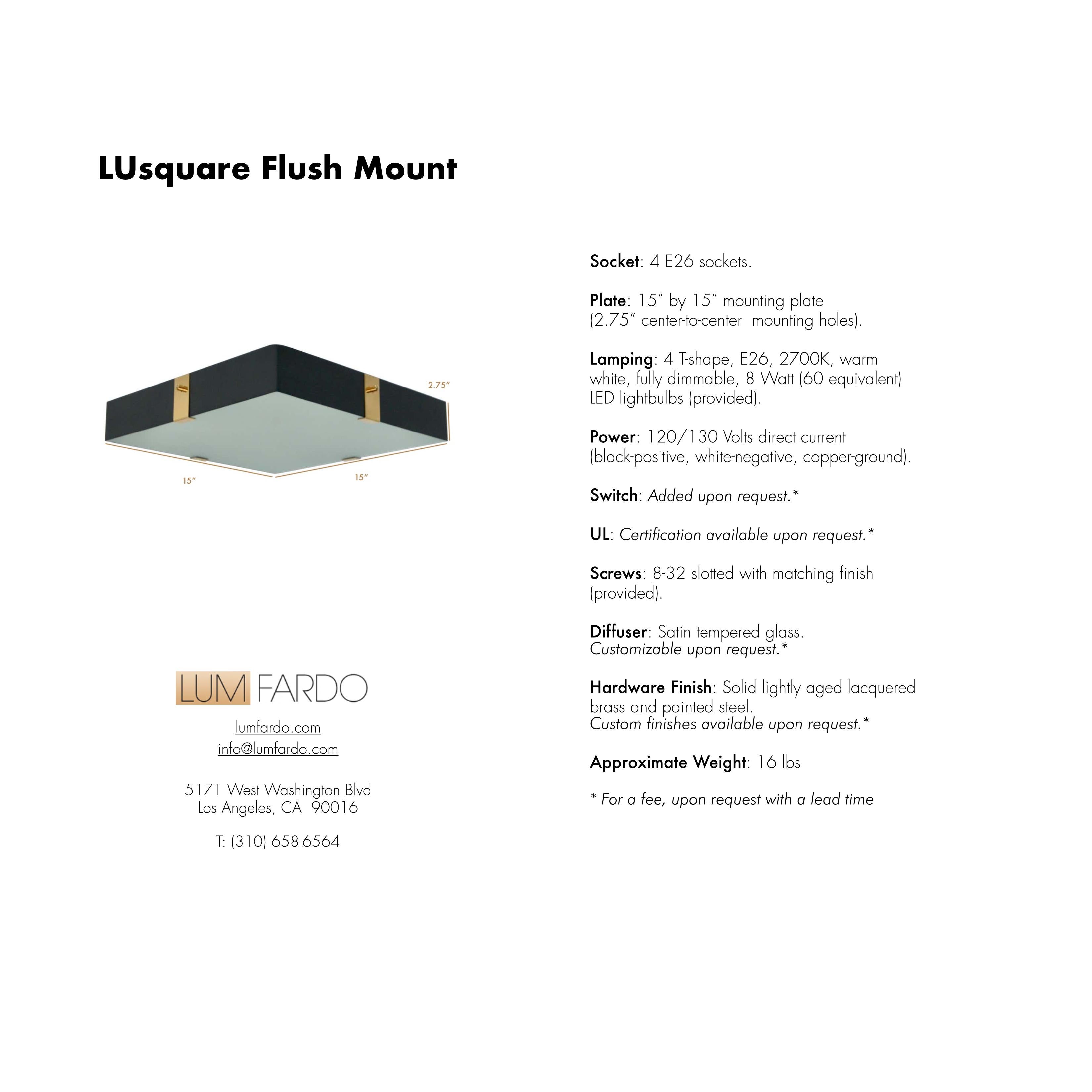 LUsquare Montaggio ad incasso in vendita 2