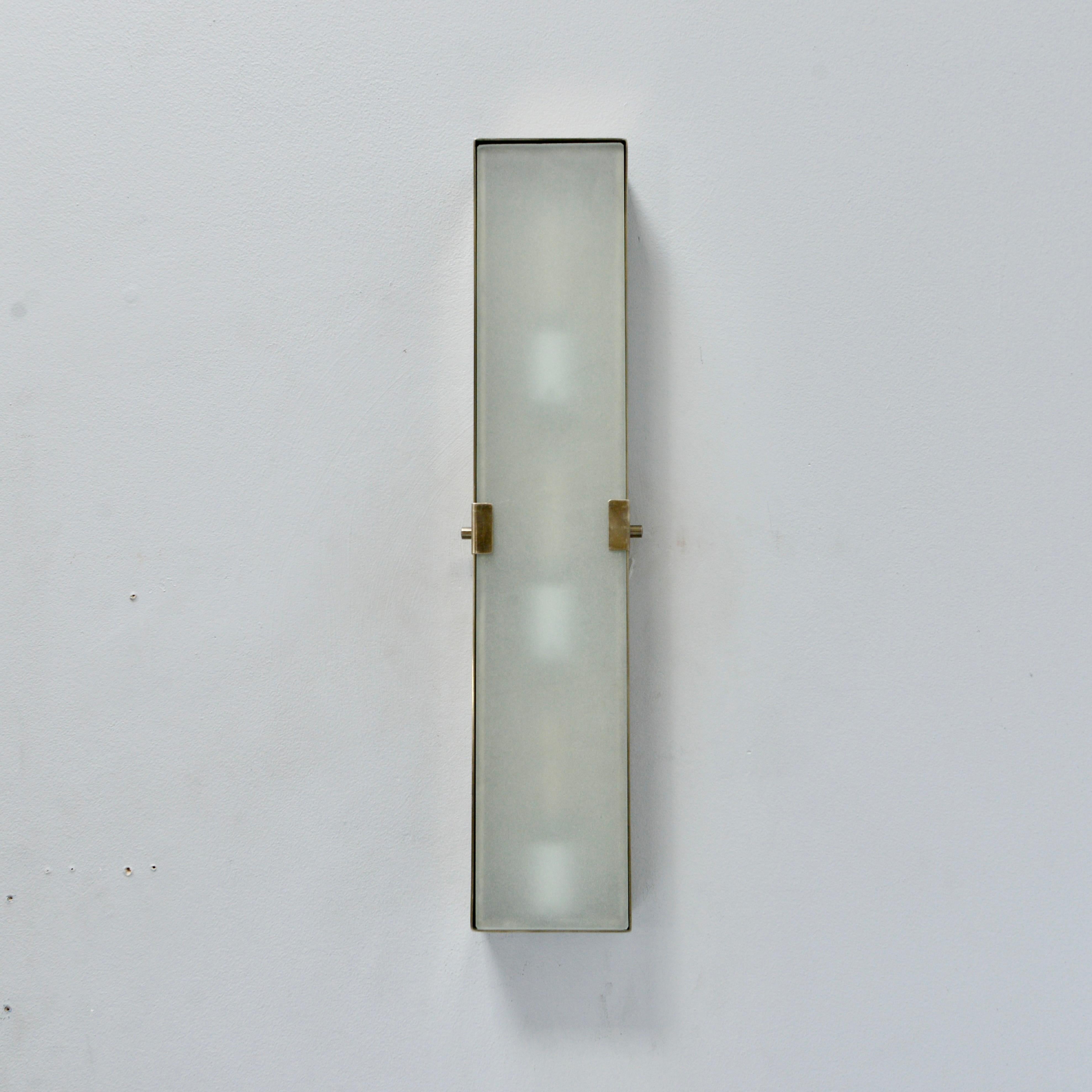 LUsquare RT Sconce (pb, as) For Sale 4
