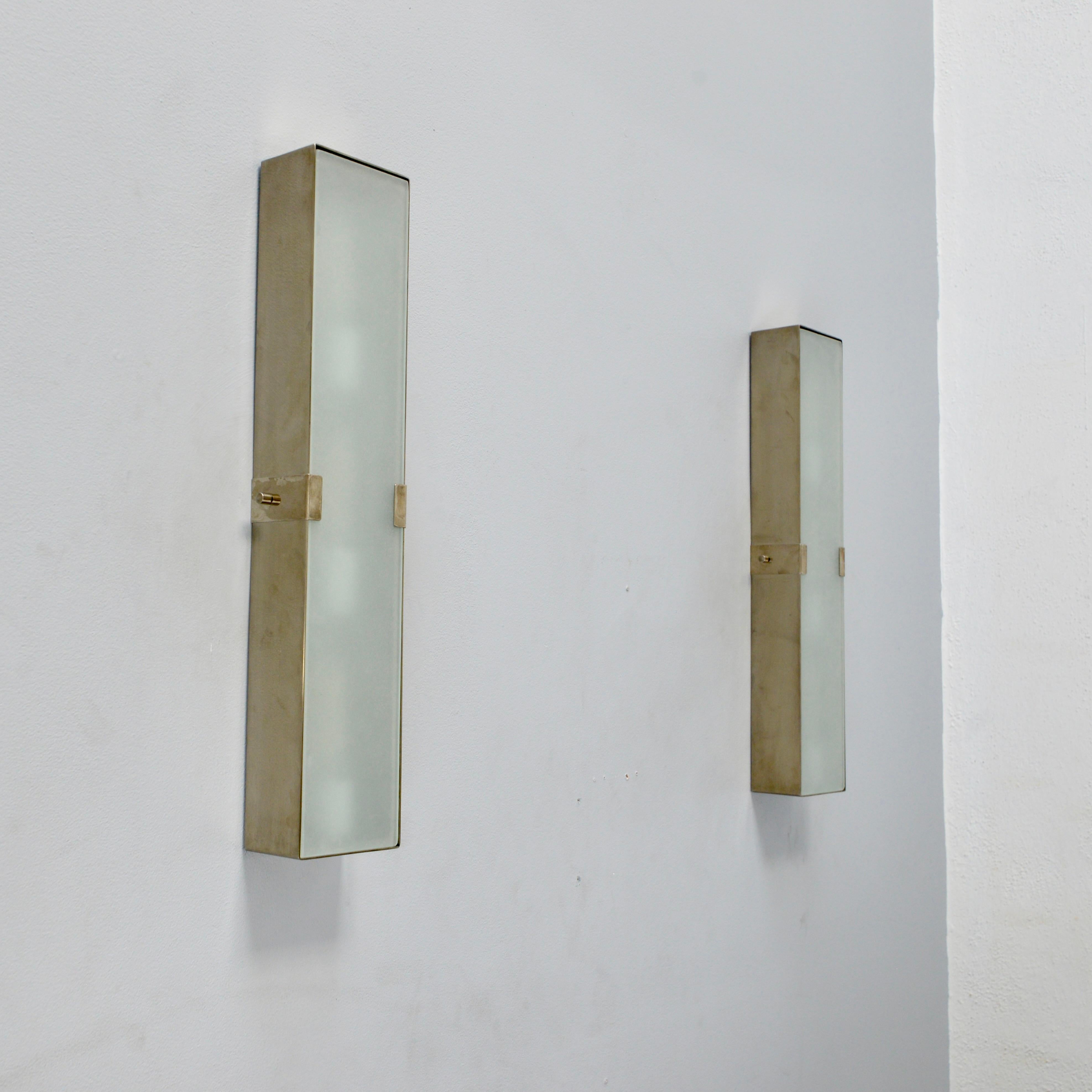 LUsquare RT Sconce (pb, as) in vendita 6