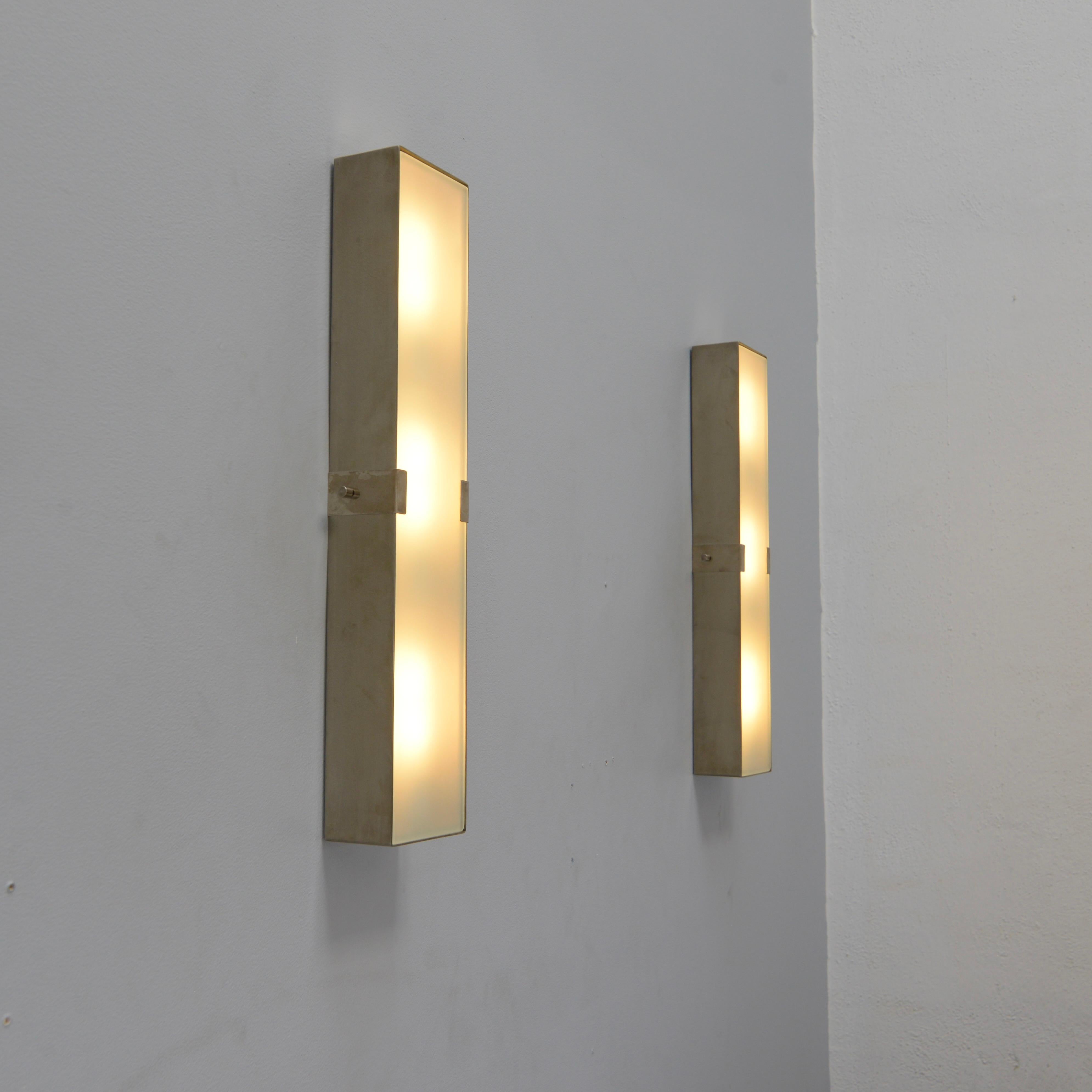 LUsquare RT Sconce (pb, as) For Sale 7