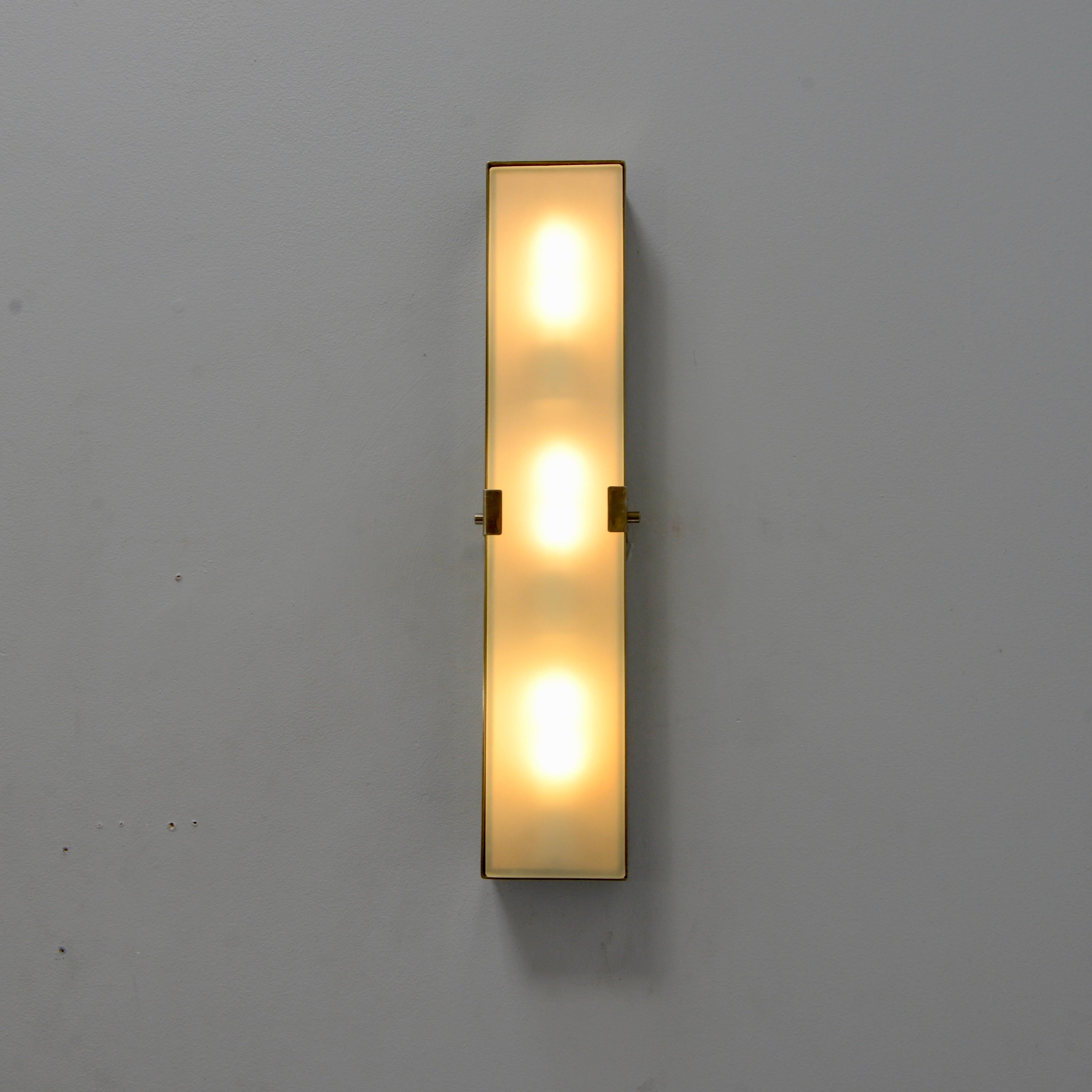 LUsquare RT Sconce (pb, as) For Sale 9
