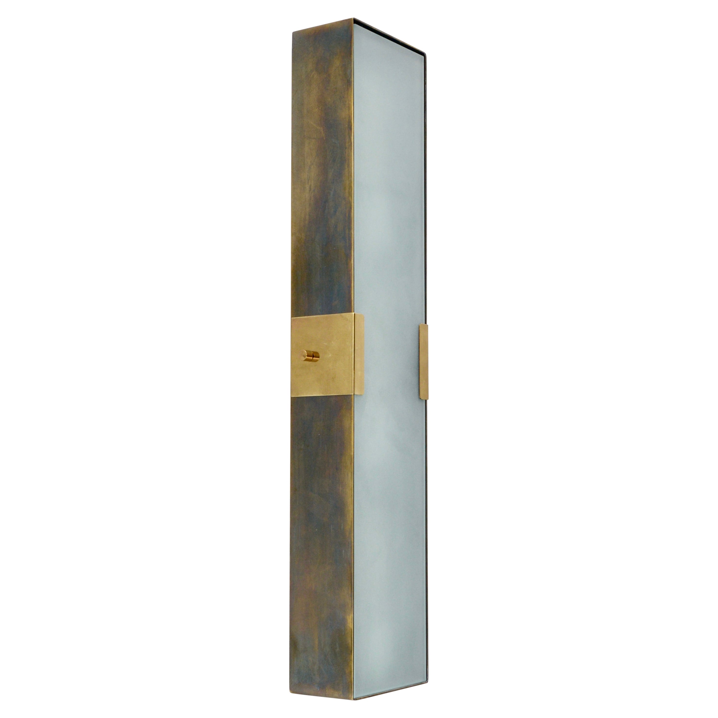 LUsquare RT Sconce PB