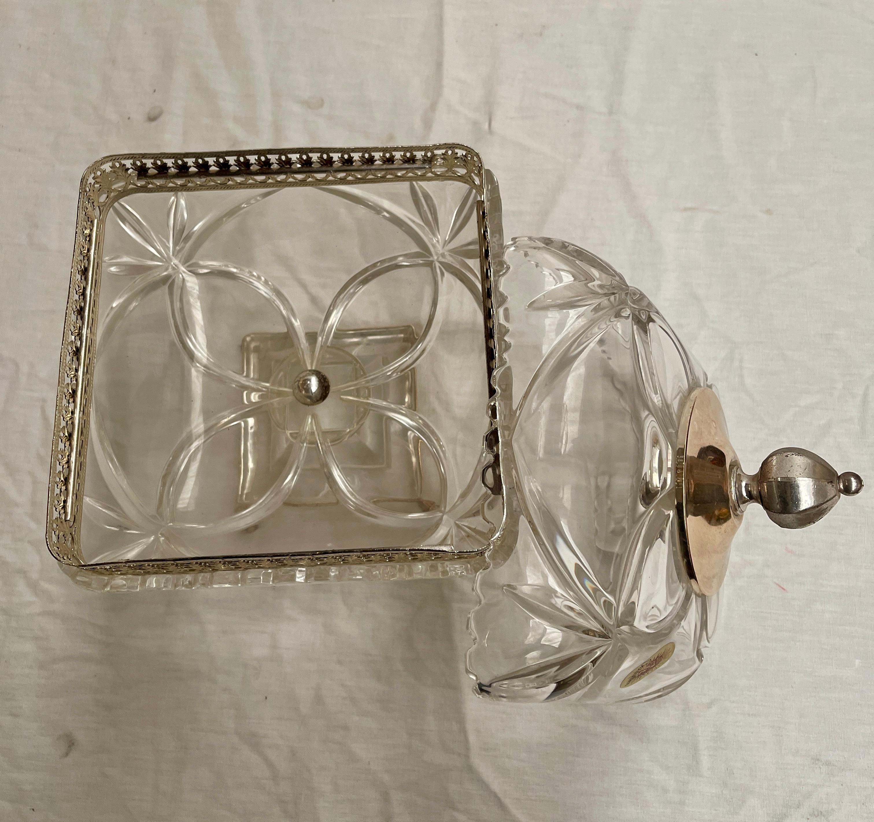 lujoso cuenco de cristal italiano del siglo XX 20th Century en venta