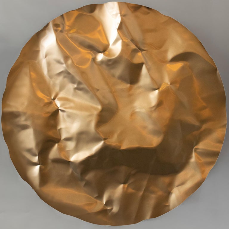 Luster Medallion, HandFormed Aluminum For Sale at 1stDibs aluminium