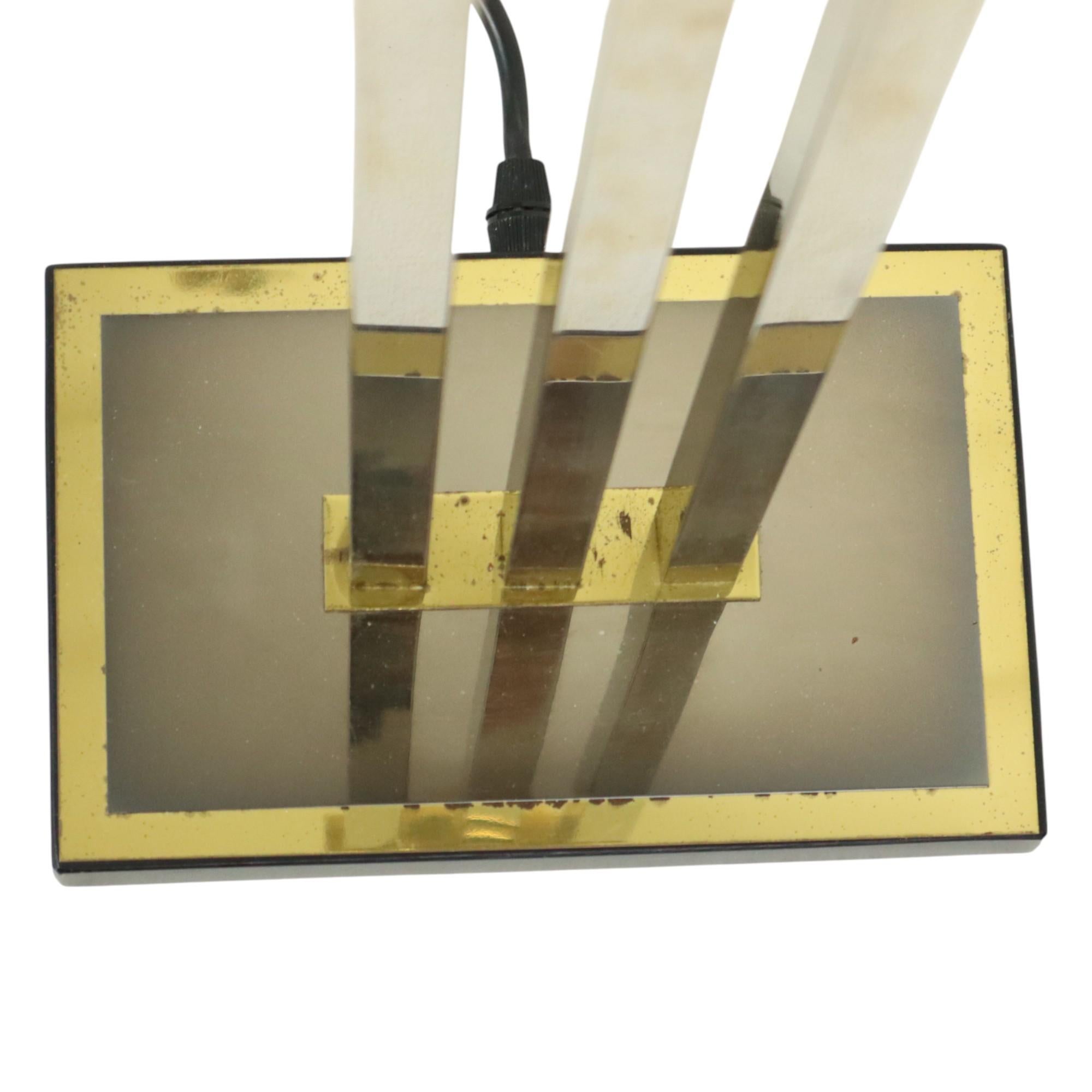 Lusterie Deknudt Lampe à poser design vintage Willy Rizzo en vente 4