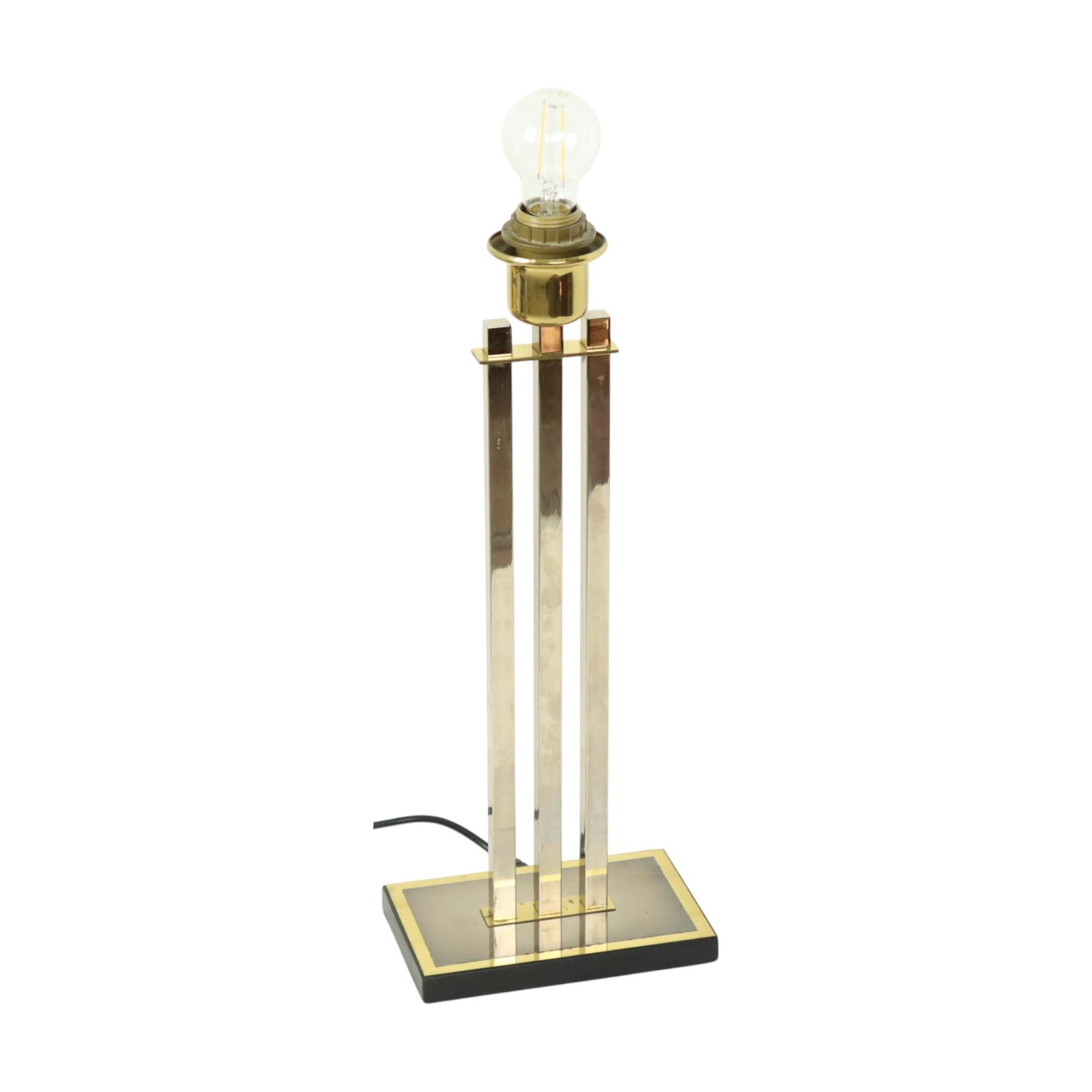 Lusterie Deknudt Lampe à poser design vintage Willy Rizzo en vente 7