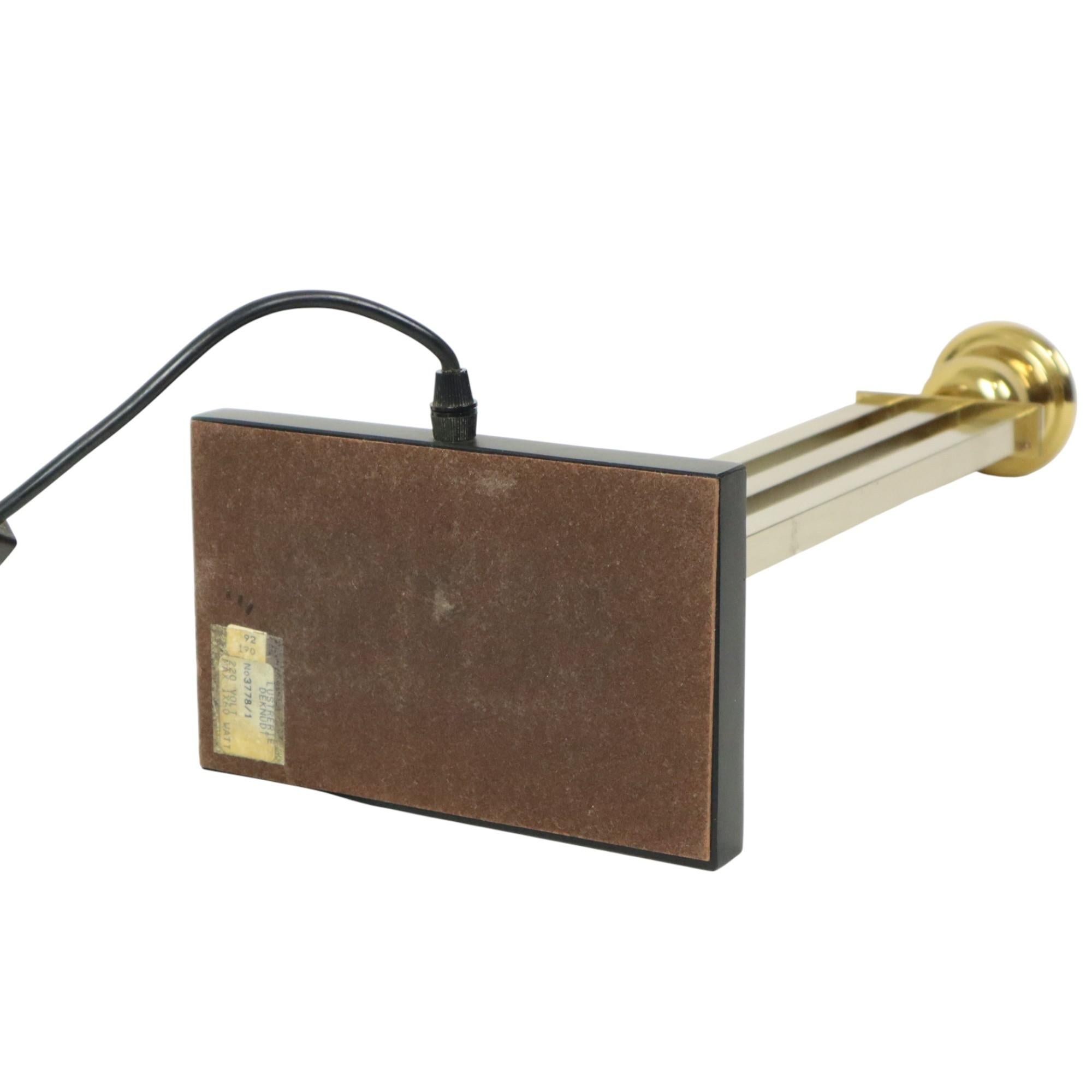 Lusterie Deknudt Lampe à poser design vintage Willy Rizzo en vente 12