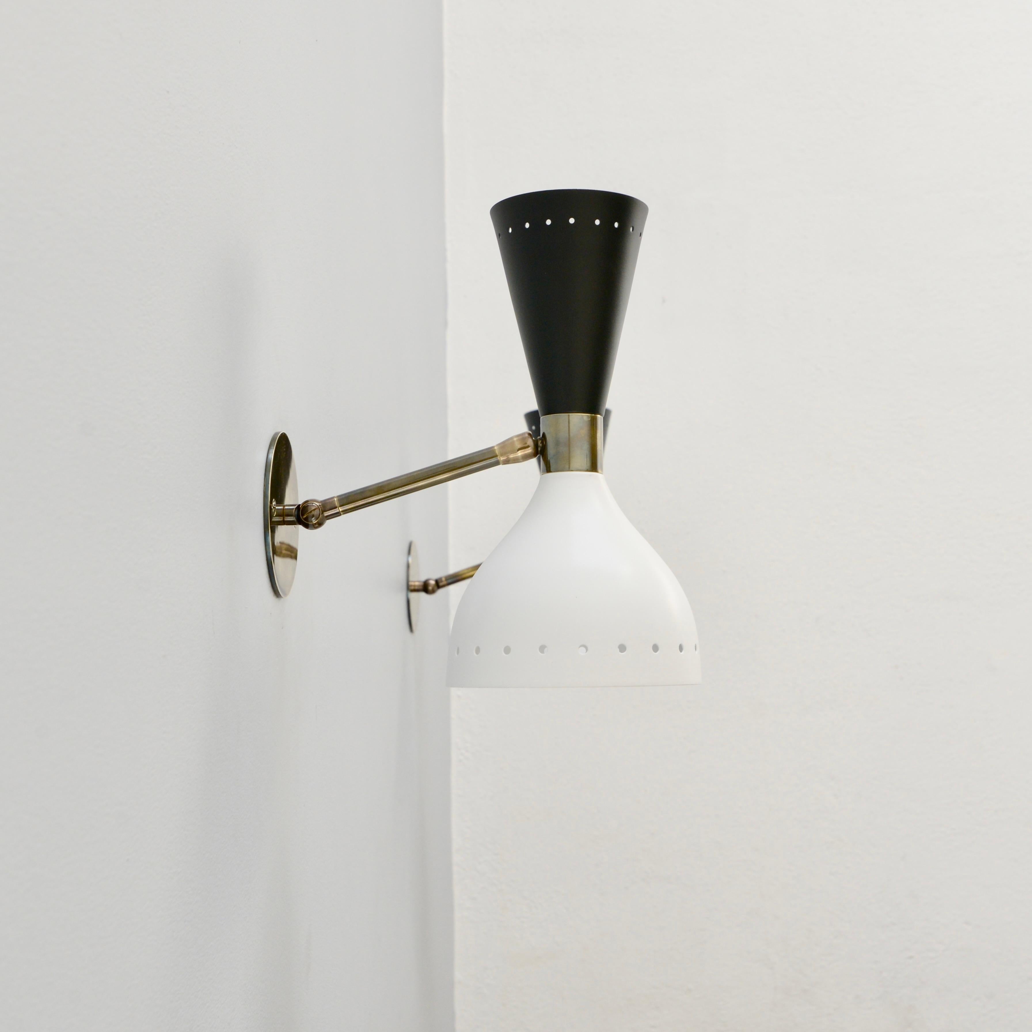 American LUstice Sconce BW For Sale