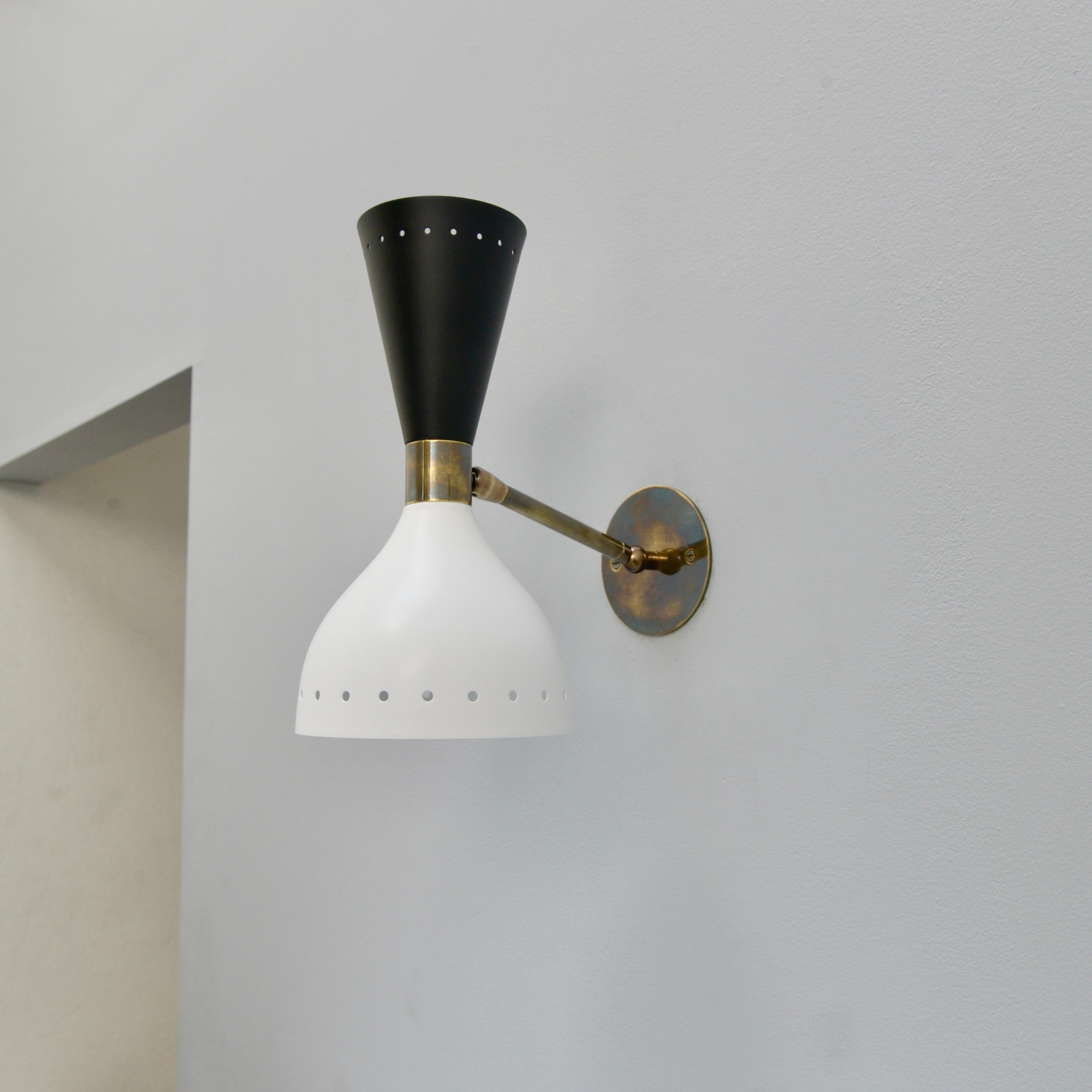 Contemporary LUstice Sconce BW For Sale