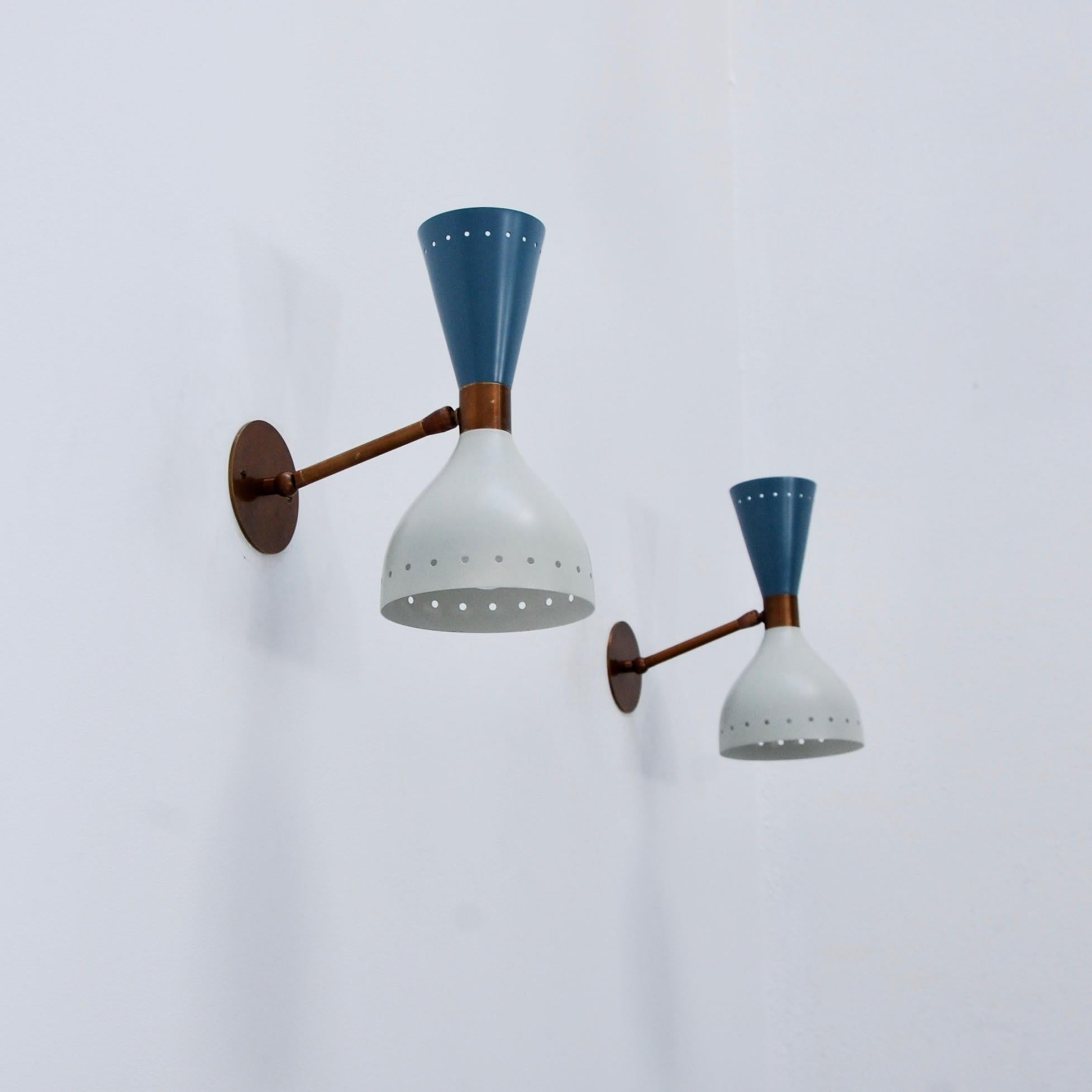 Mid-Century Modern LUstice Sconce For Sale