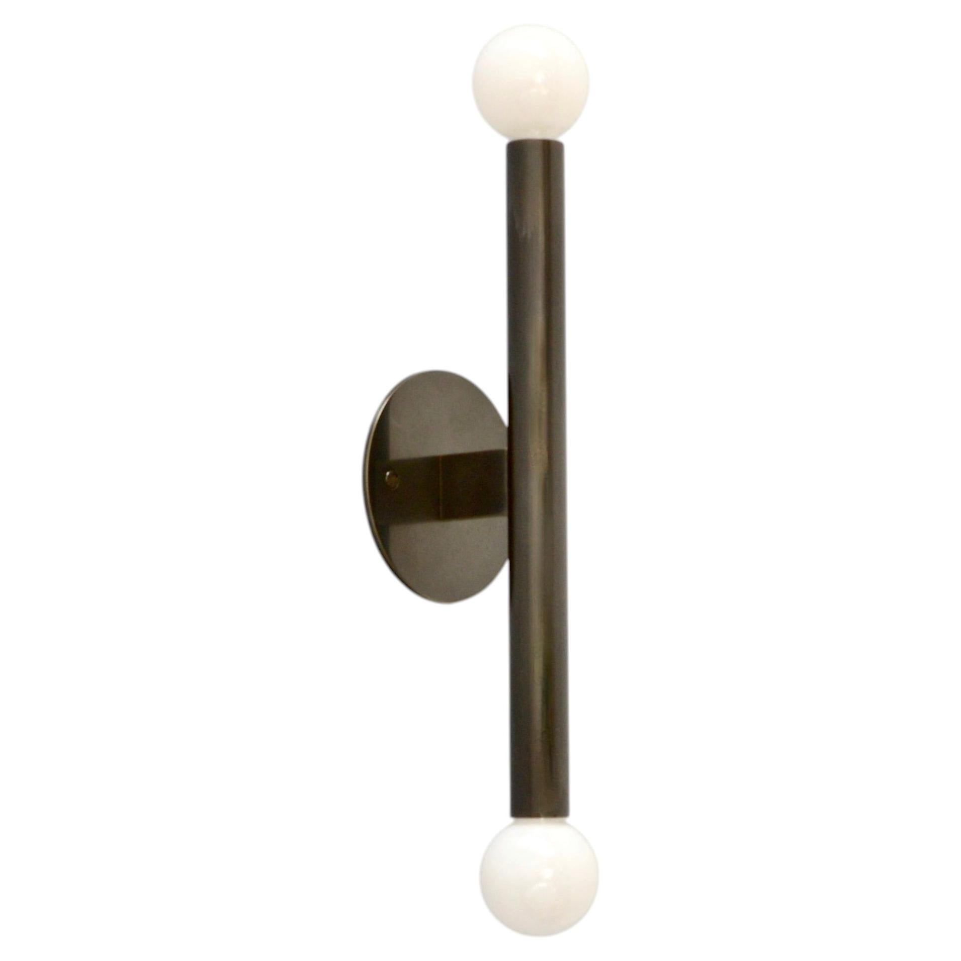 LUstick Sconce BRZ