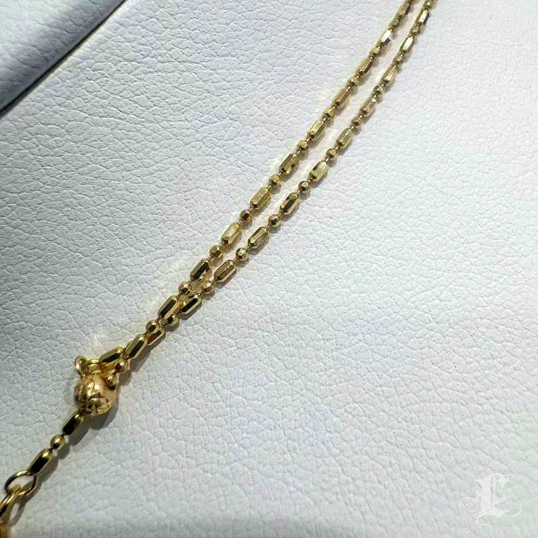 【Lustre Arc】 Wandelbares Südsee Keshi Perlen Rubin Halsband-Set mit 18K Gold im Angebot 3
