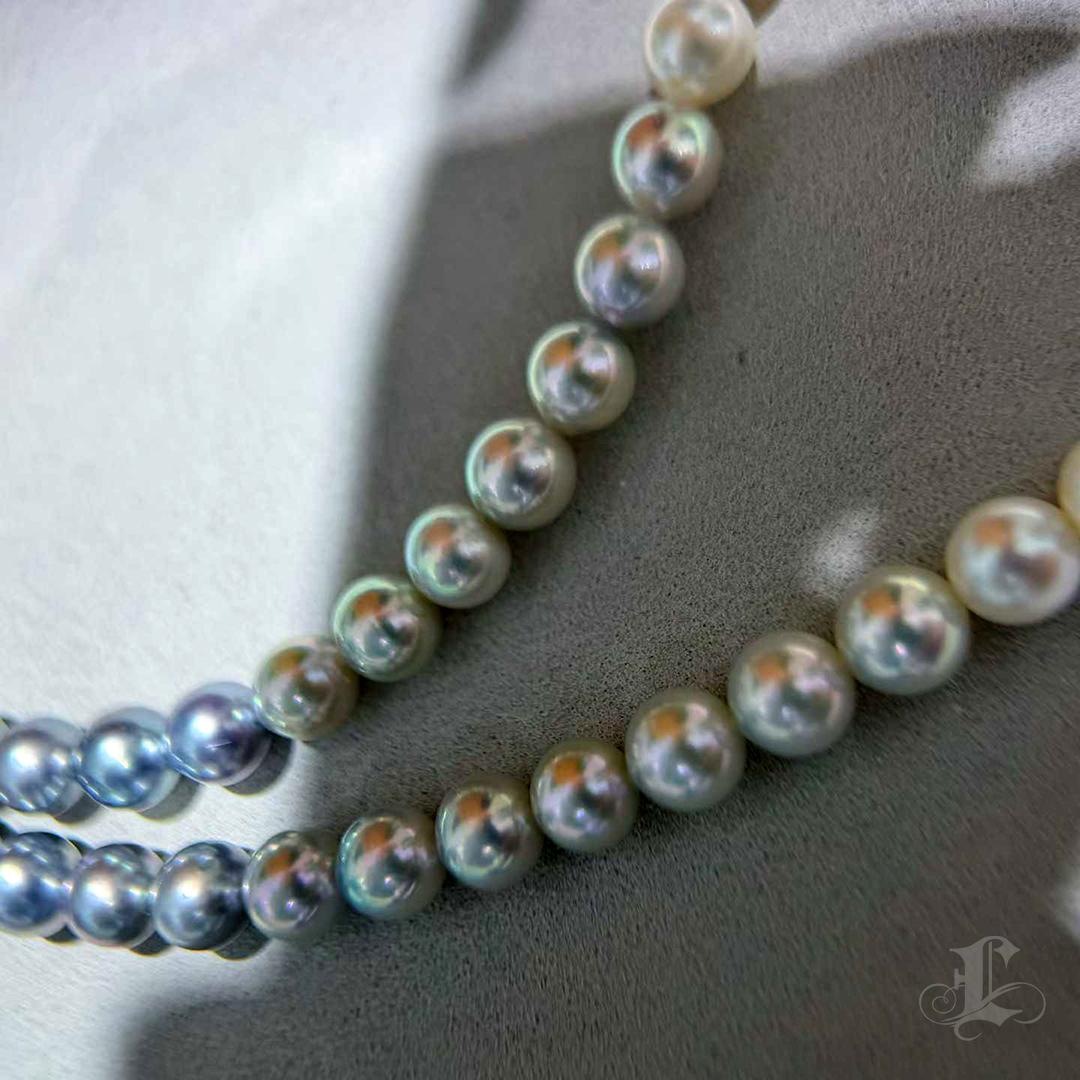 Arco di lucentezza】 Collana Shikisai Aurora Symphony Ombre certificataPSL in vendita 1