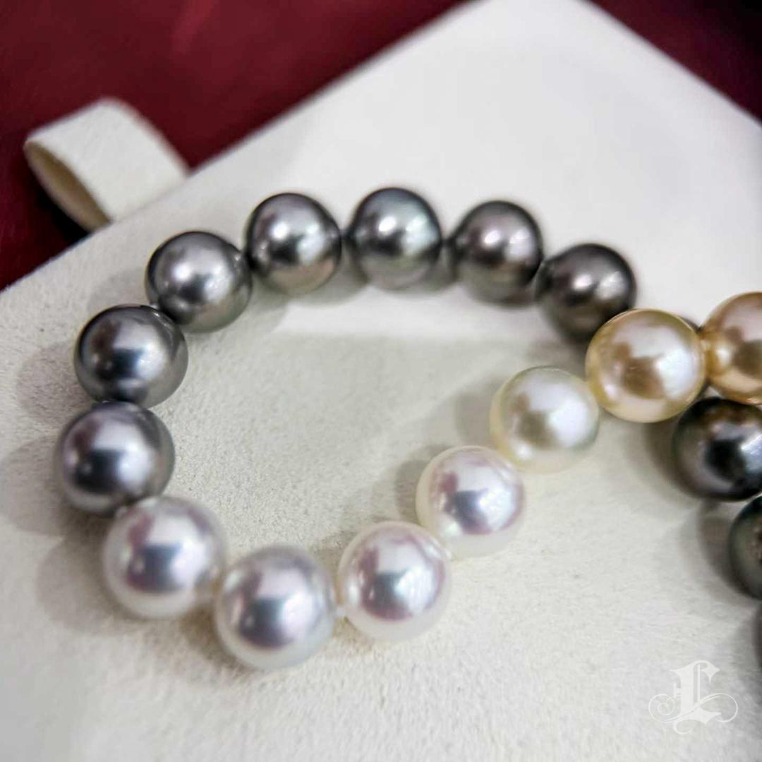 【Lustre Arc】PSL Certified Shikisai Aurora Symphony Ombre Necklace For Sale 2