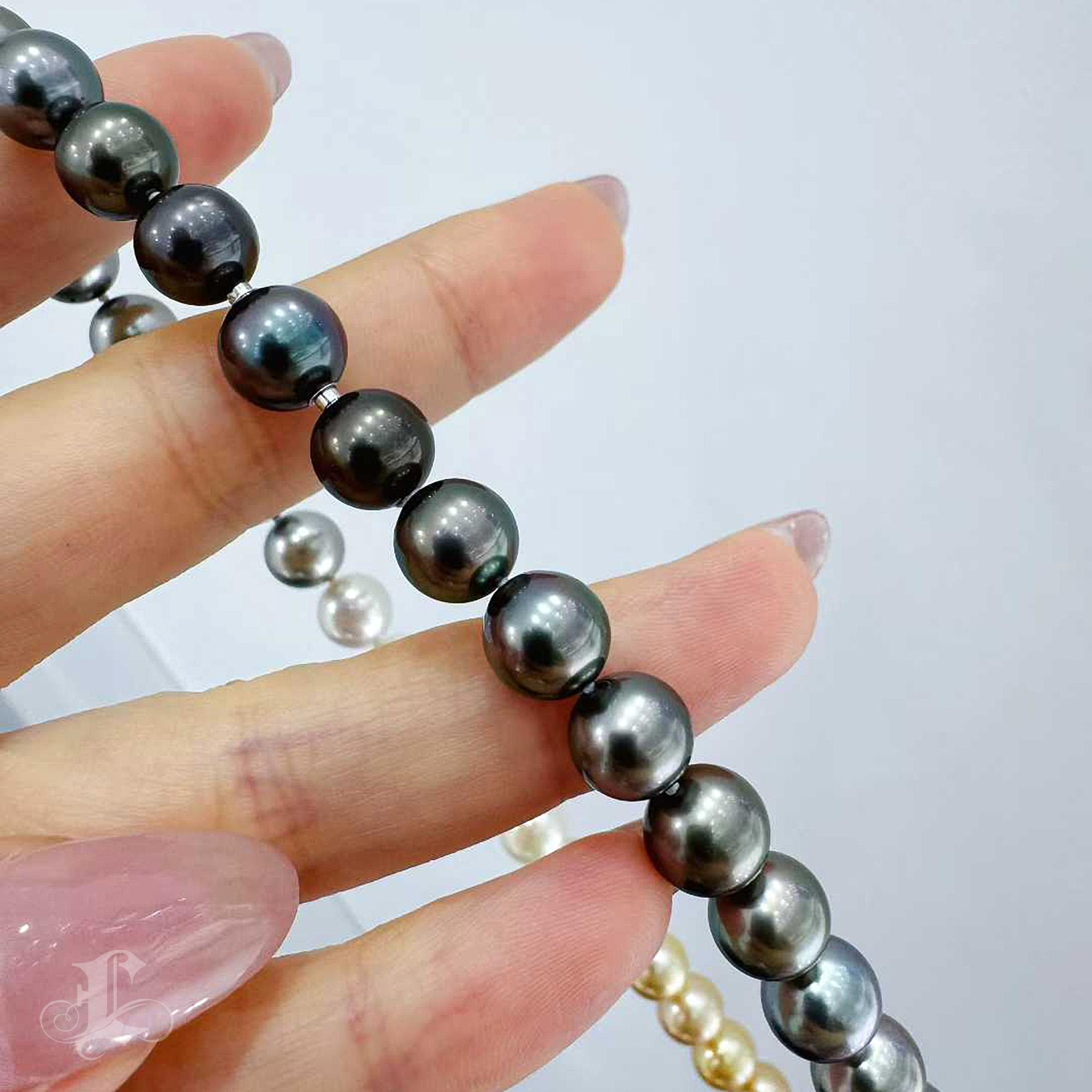 【Lustre Arc】PSL Certified Shikisai Aurora Symphony Ombre Necklace en vente 3