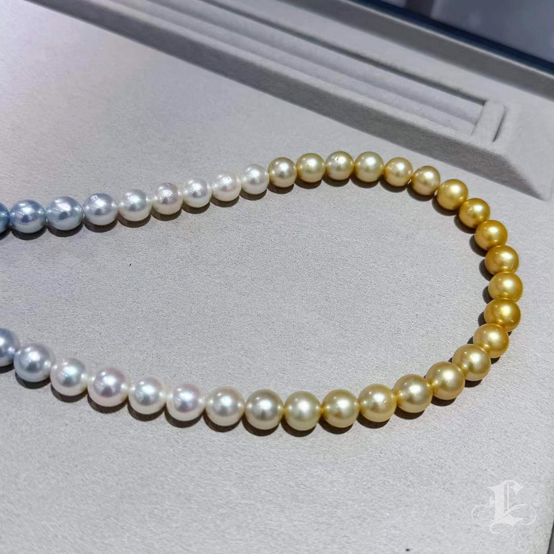 【Lustre Arc】PSL Certified Shikisai Celestial Horizon Ombre Halskette 1