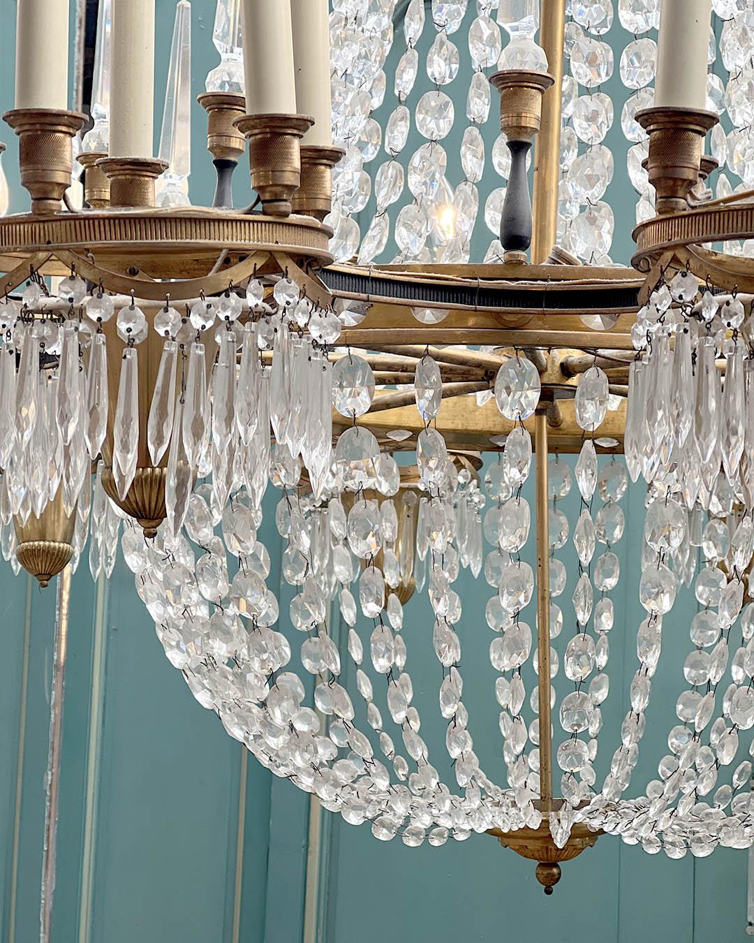 Belga Chandelier 140 cm in diameter in vendita