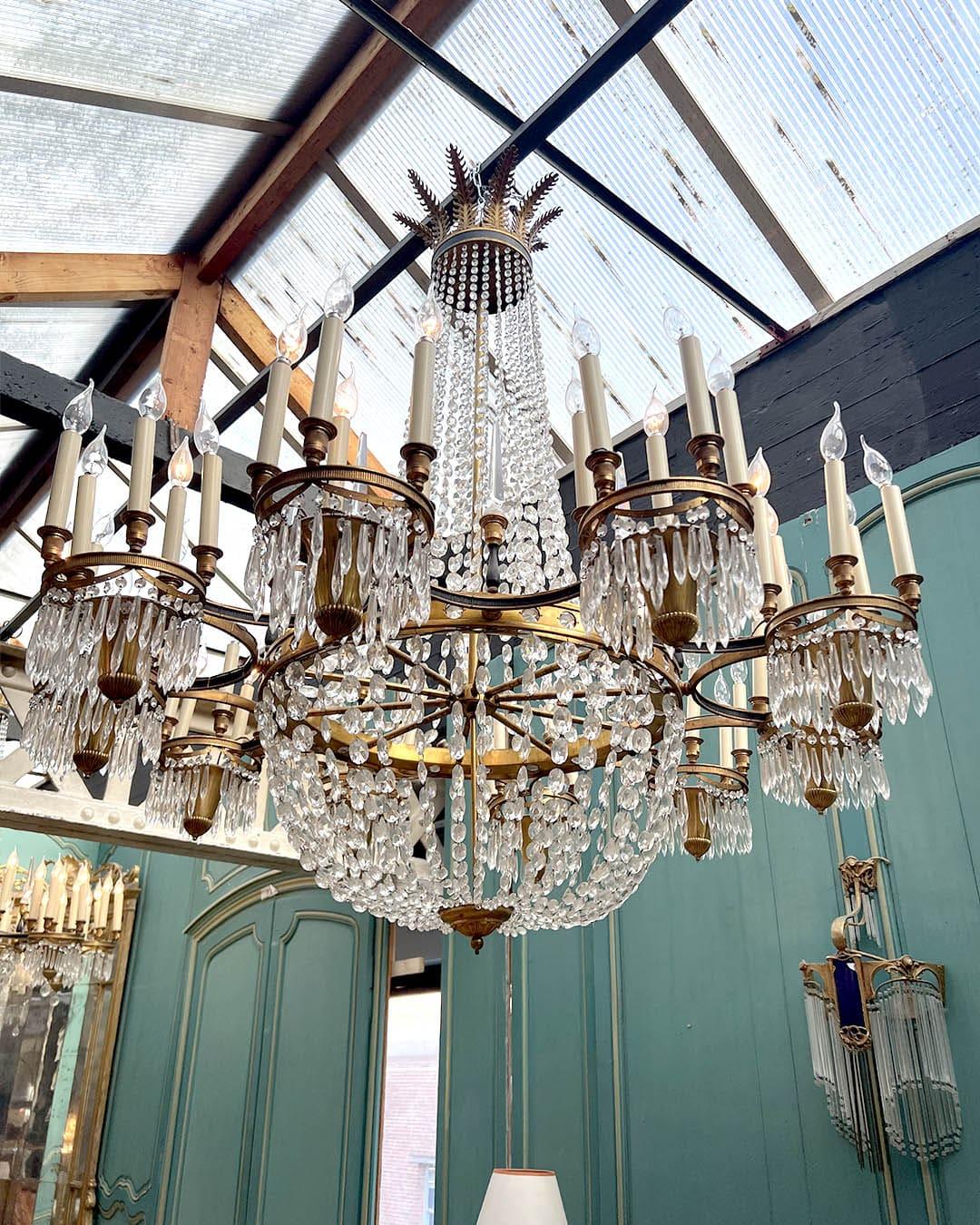 Chandelier 140 cm in diameter in vendita 2