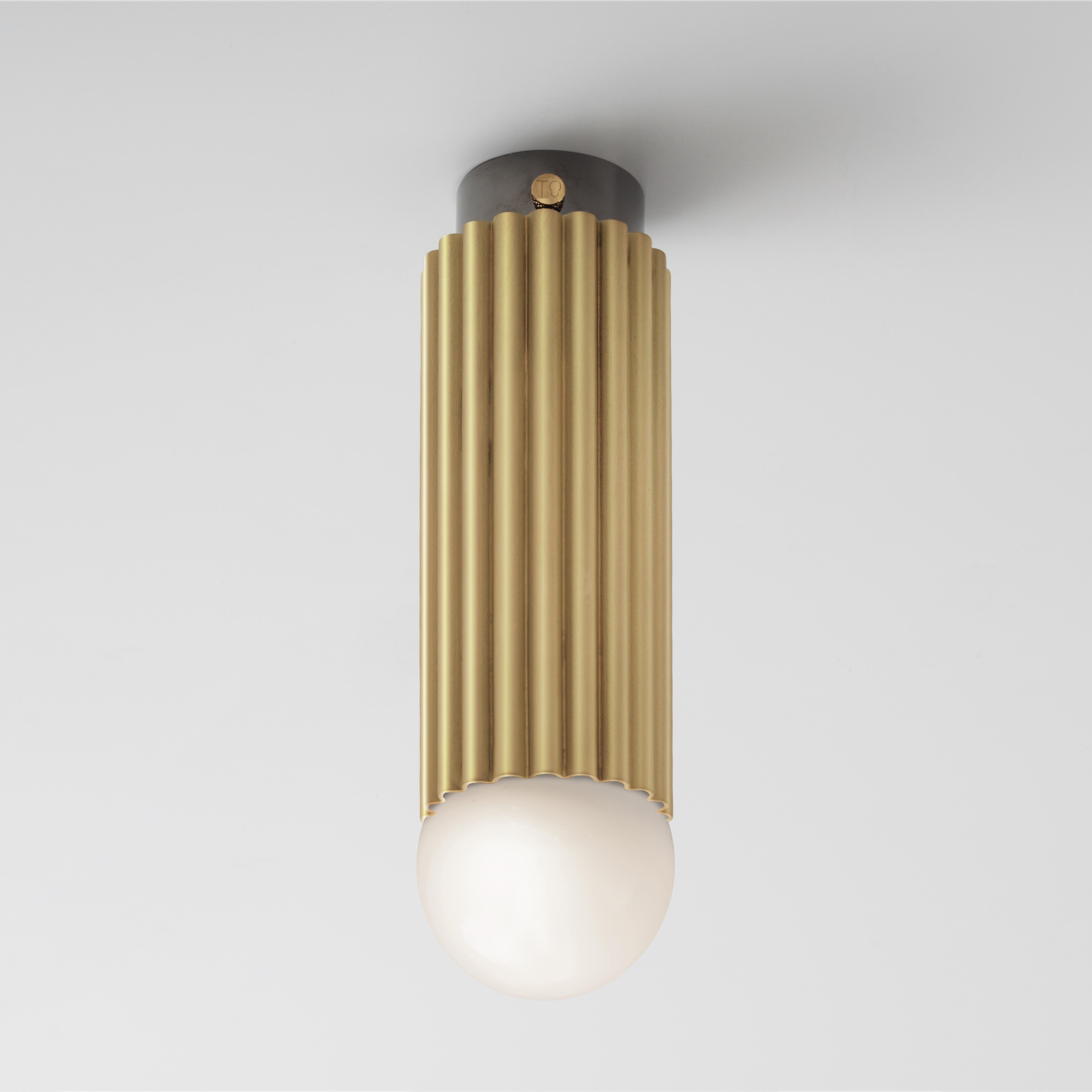 Italian Lustrin Ceiling Lamp by Luce Tu For Sale