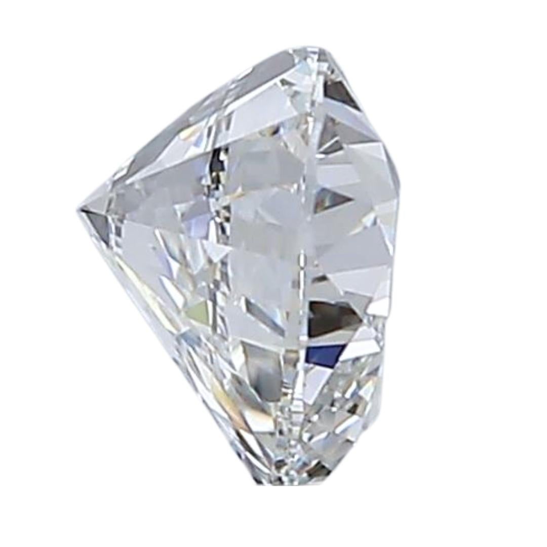 Taille cœur Diamant naturel lustré de 1,03 carat de taille idéale - certifié GIA