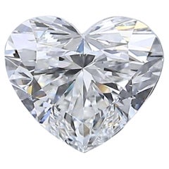 Diamant naturel lustré de 1,03 carat de taille idéale - certifié GIA