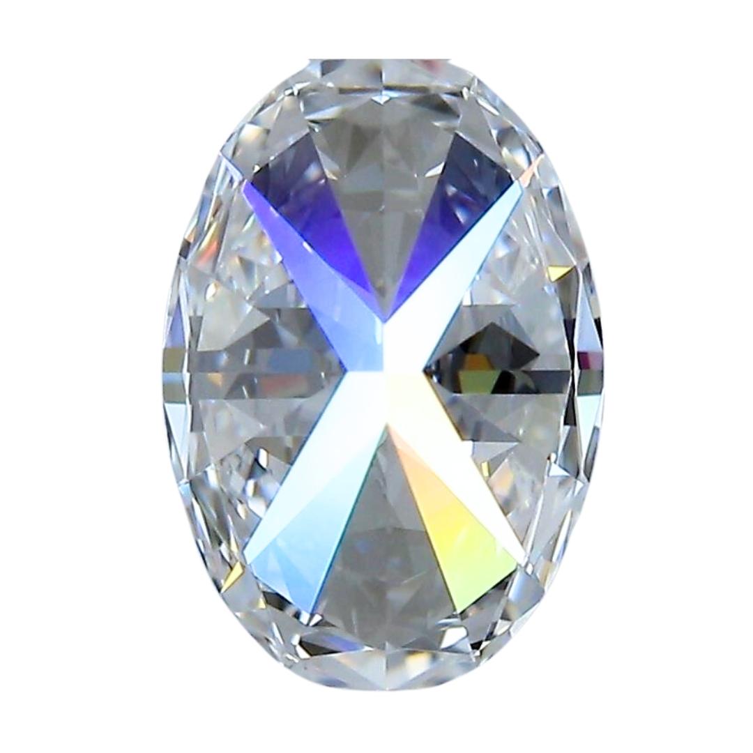 Magnifique diamant de forme ovale de 1,06 carat, certifié GIA Pour femmes en vente