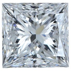 Lustrous 1pc Ideal Cut Natural Diamond w/1,00 ct - certifié GIA
