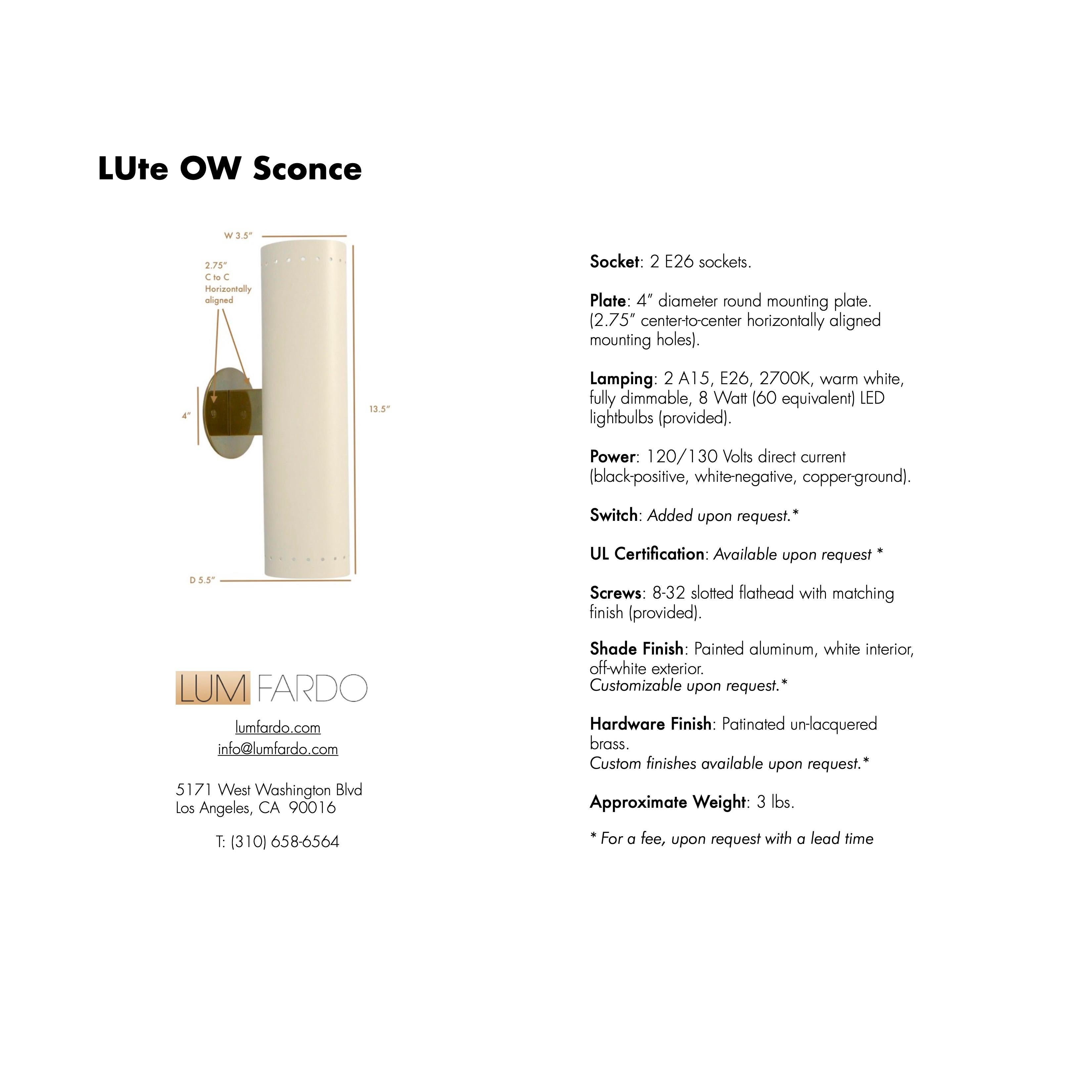 LUte OW Sconce For Sale 6