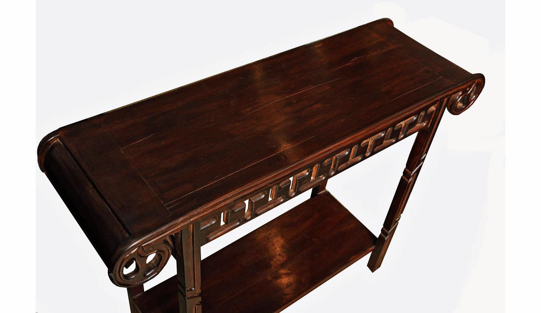 Cambodgien Console en verre de Lute du Cambodge en vente
