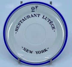 Lutèce saucer plate.