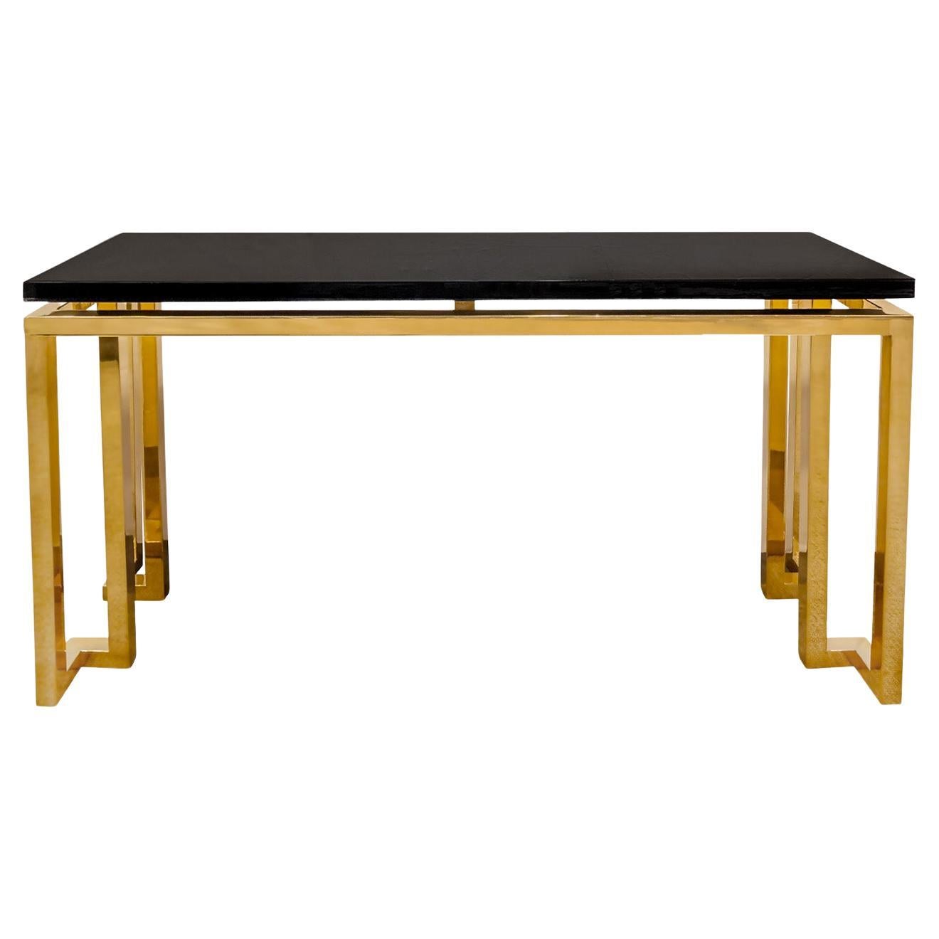 Luten-Clarey-Stern Sculptural Console Table 1980s For Sale