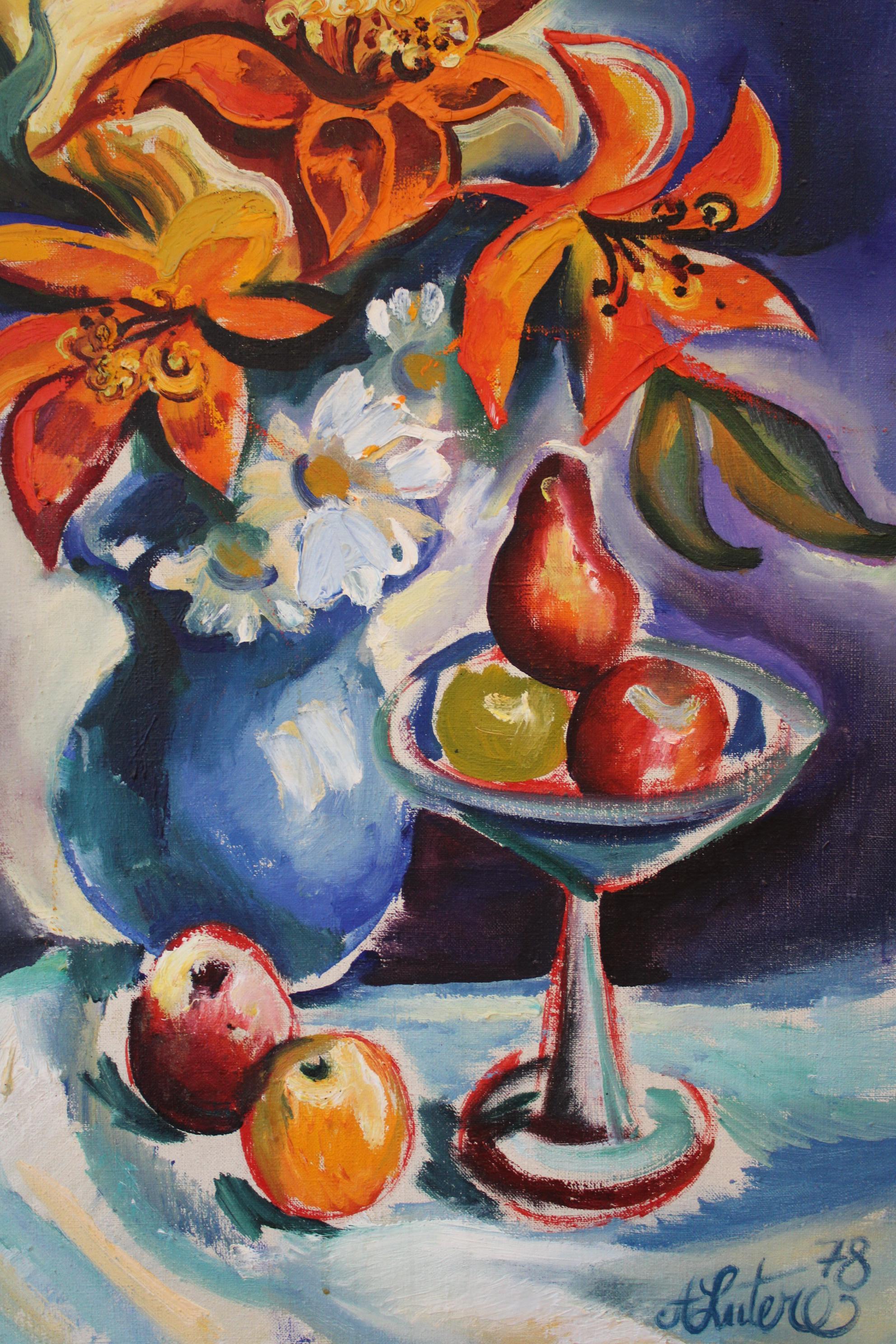Naturaleza muerta

 75x60cm, óleo sobre lienzo