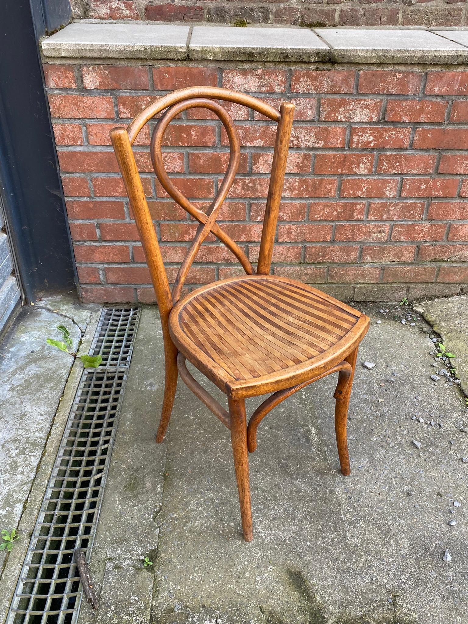 20th Century Luterma , Chair in the Thonet Style, circa 1900 For Sale
